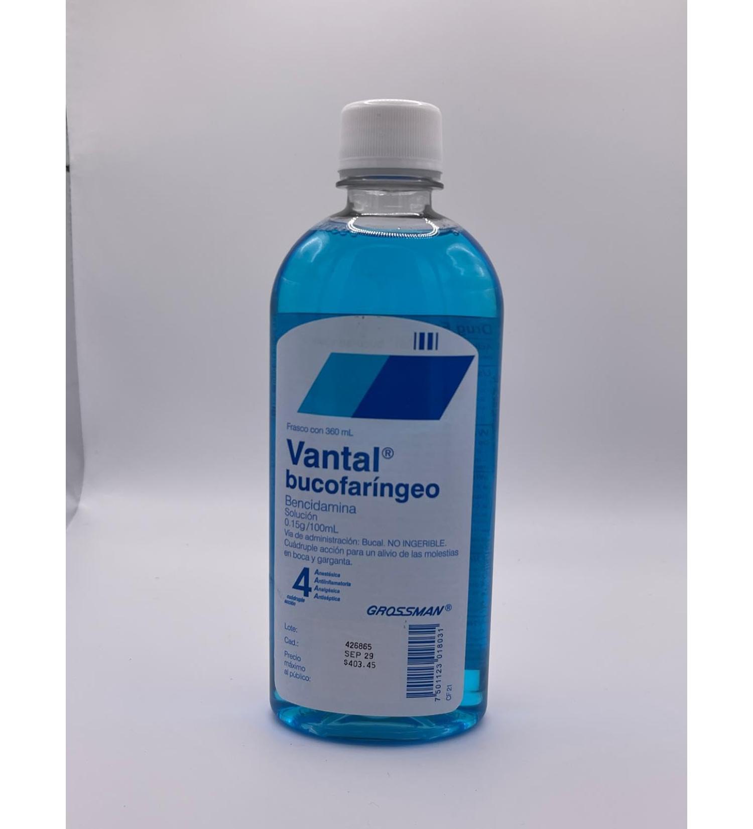 Oral Mouth Rinse & Throat Rinse Bucal Bucofarngeo Oral Solution - 360 mL Gentle Formula Chemical Free Alcohol-Free - Buy Online on GoSupps.com