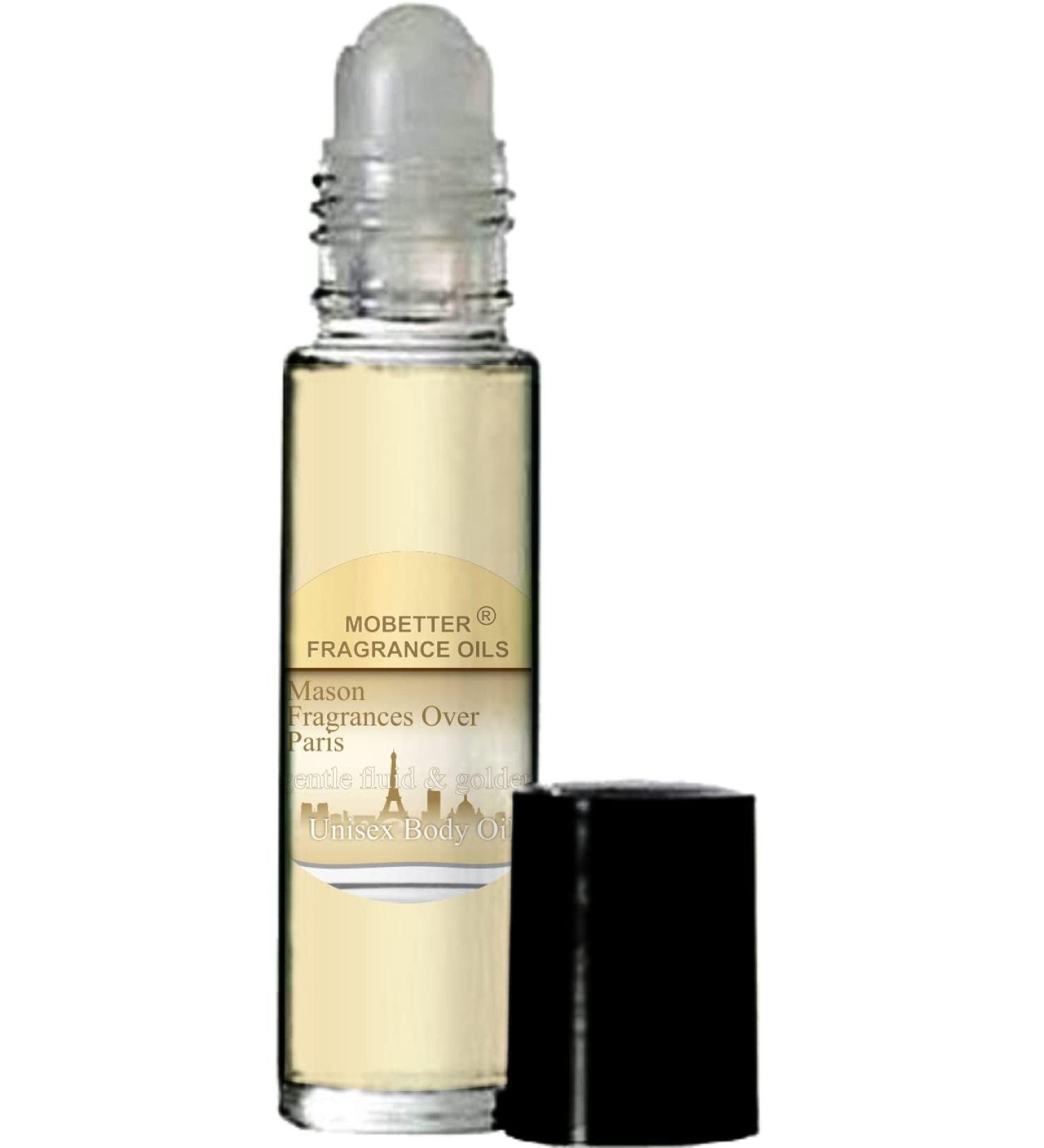 MOBETTER FRAGRANCE OILS Mason Fragrance Over Paris Gentle Fluid & Golden Cologne Perfume Body Oil