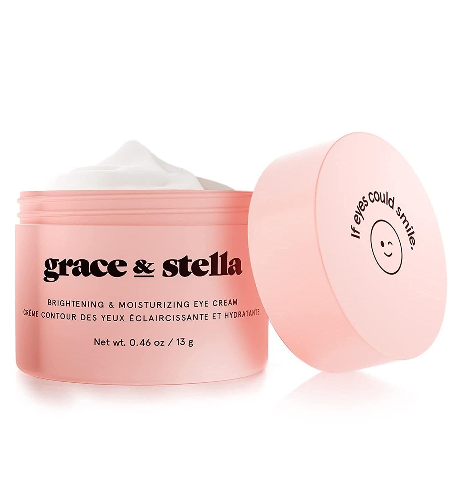 Grace and Stella Vegan Eye Repair Cream for Dark Circles, Bags, and Puffiness - 13g Anti-Aging Solution for Wrinkles (New Formula) - Buy Online on GoSupps.com
