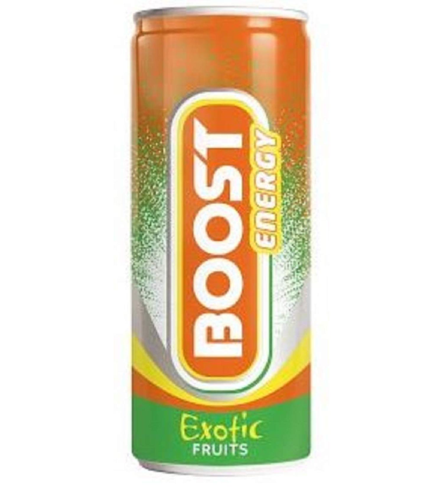 Boost Energy Exotic Fruits 250 ml