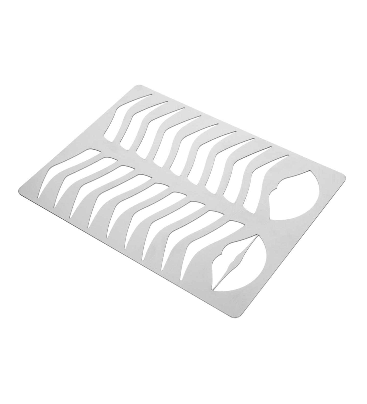 Beavorty Brow Mold Eyebrow Template Mold Eyebrow Makeup Stencil Eyebrow Draw Board Eyebrow Trimming - Buy Online on GoSupps.com