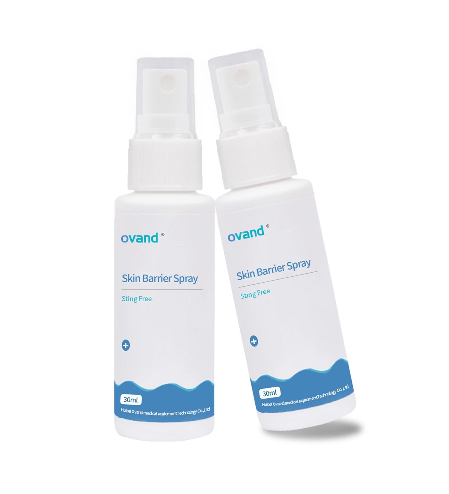 30ml Ostomy Skin Barrier Spray - No-Alcohol No-Sting Colostomy Care | 2 Bottles - International Shipping Available - Buy Online on GoSupps.com