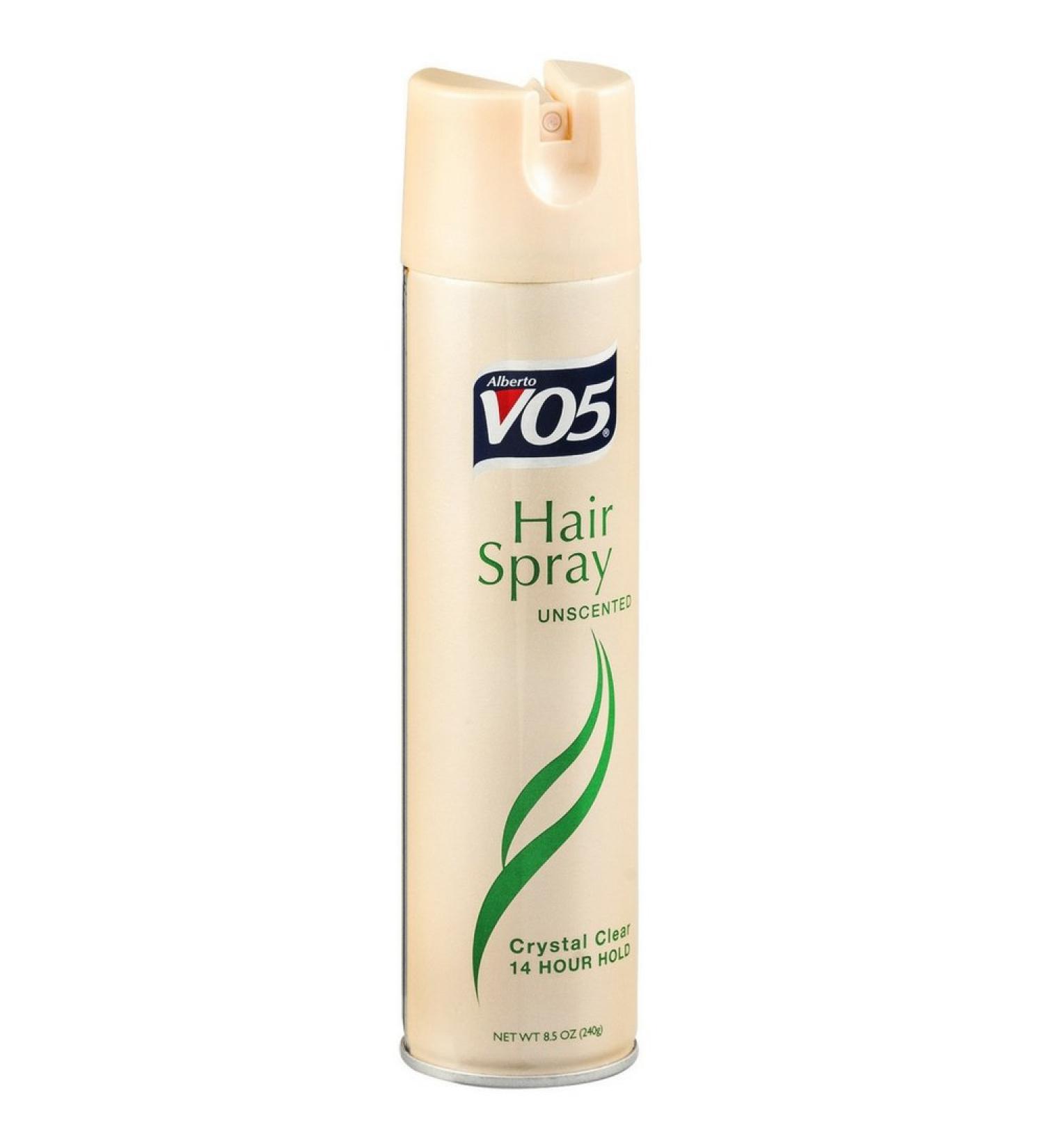 VO5 Crystal Clear Hairspray Unscented 8.5 oz ( Pack of 3)