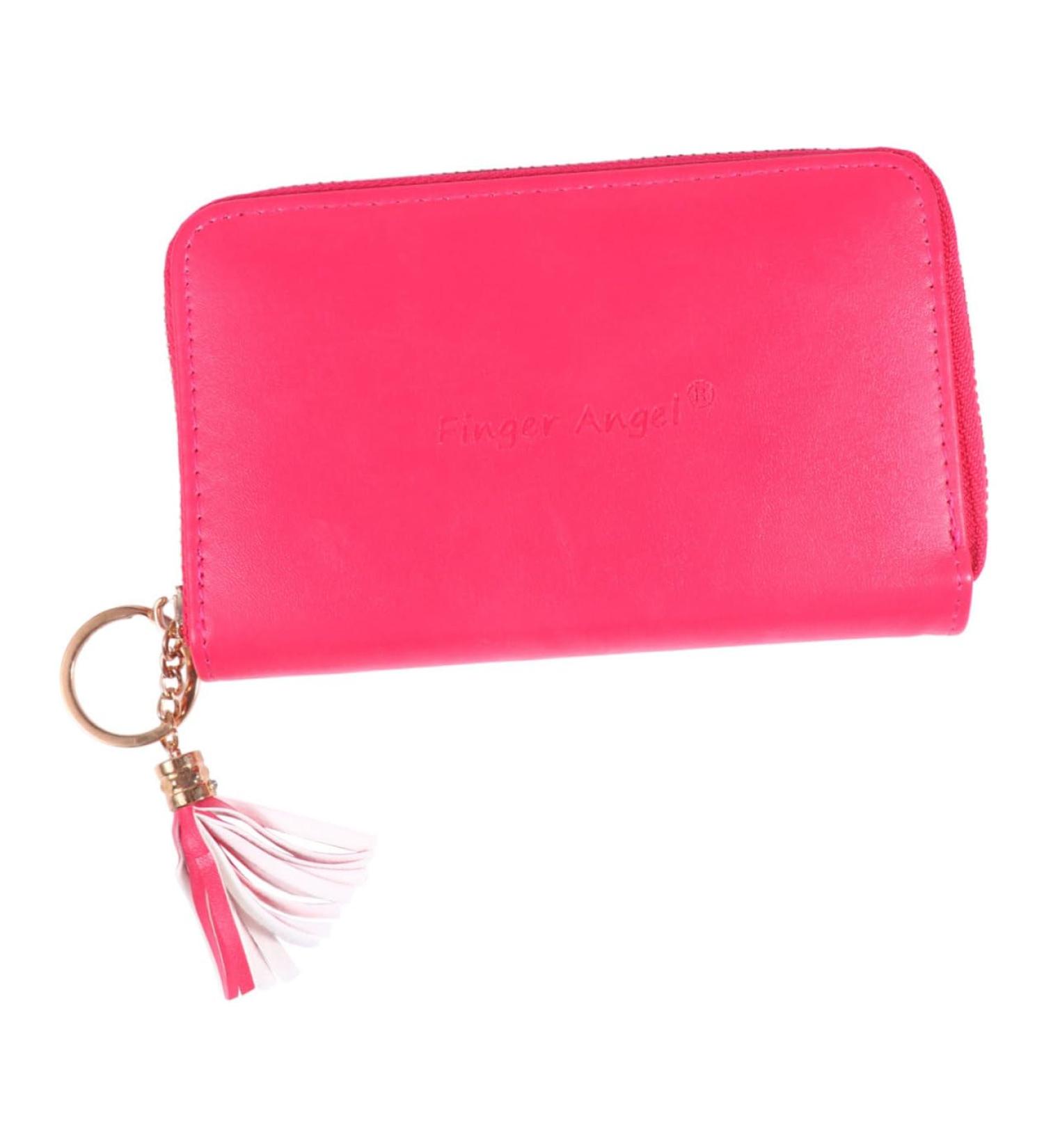 Ipetboom Stamp Plate Organizer Nail Print Stencil Card Holder Printing Deck Purse Holder Stand 16x12cm Rosy - Buy Online on GoSupps.com