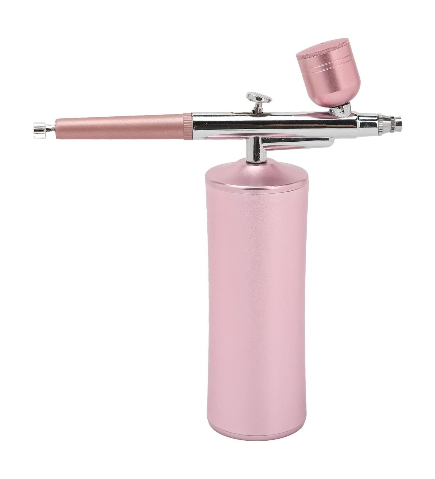 Handheld Facial Oxygen Injector 3 Bottles Fine Mist Facial Oxygen Injector High Pressure USB Rechargeable Skin Rejuvenation for Beauty Salon (Pink) - Buy Online on GoSupps.com