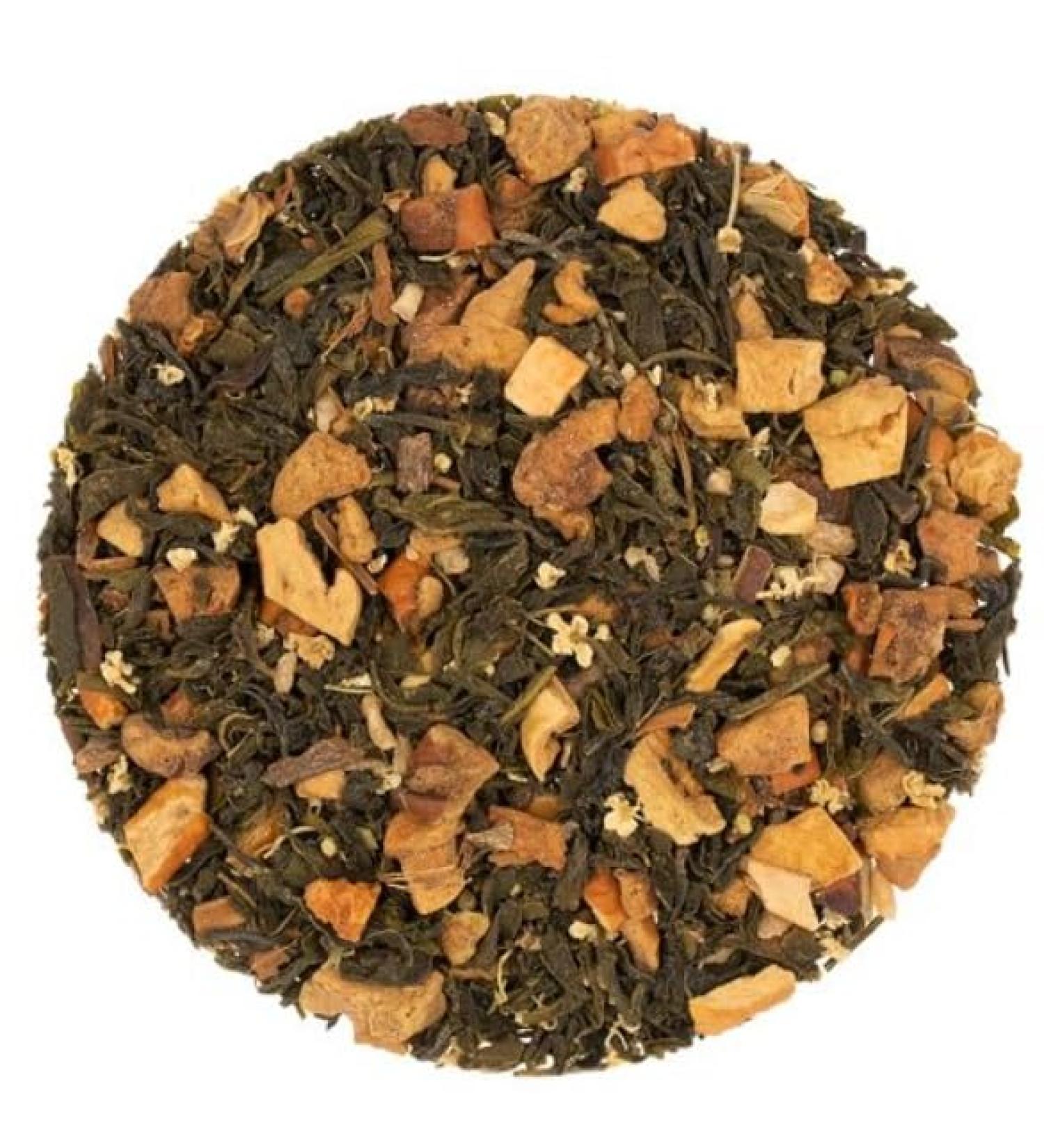 The Metropolitan Tea Company Caramel Apple Crumble Green Rooibos Tea 1.1lbs