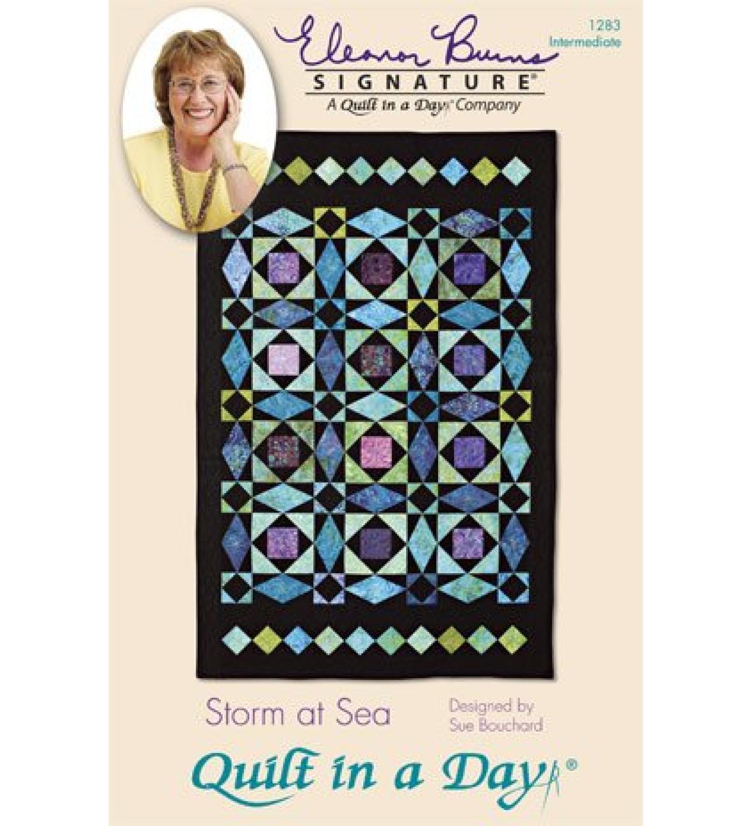 Eleanor Burns Signature Patterns: The Storm at Sea Quilt Pattern - Buy Online on GoSupps.com