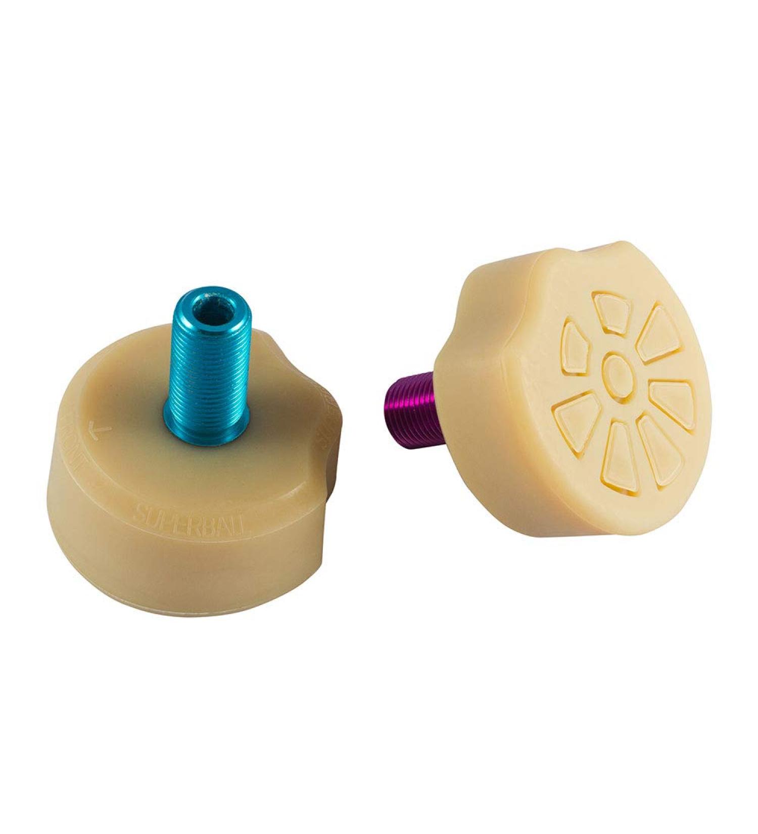 Antik Skates Gumball Superball Toe Stops - All Natural Rubber Roller Skate Toe Stoppers - Buy Online on GoSupps.com