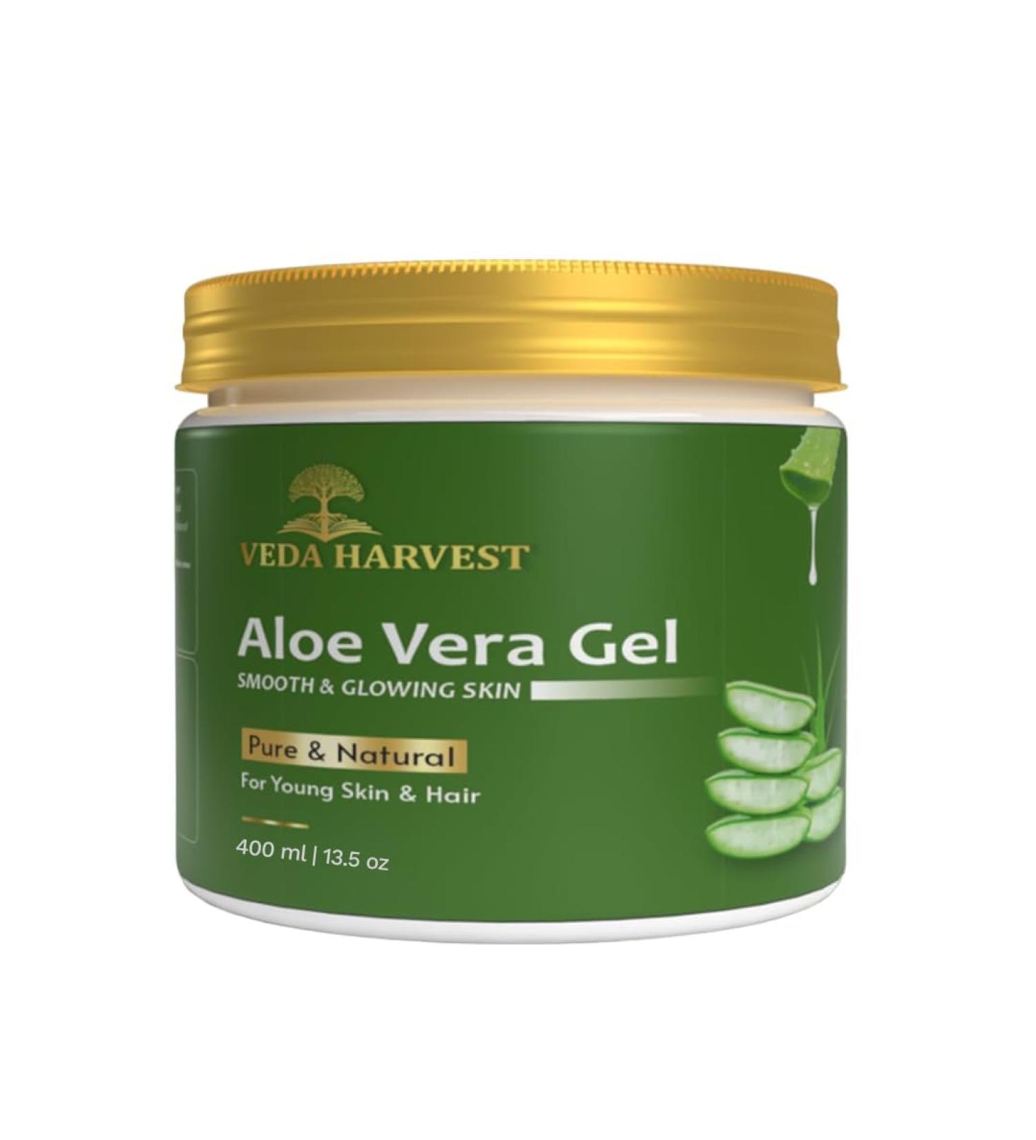 Aloe Vera Gel Moisturizer for oily skin 50 gm | For Anti Aging hair growth Anti dandruff gel Skin Hydrating Moisturizing Soothing Skin | (Buy 2 Quantity Get 1 Quantity Free) - Buy Online on GoSupps.com