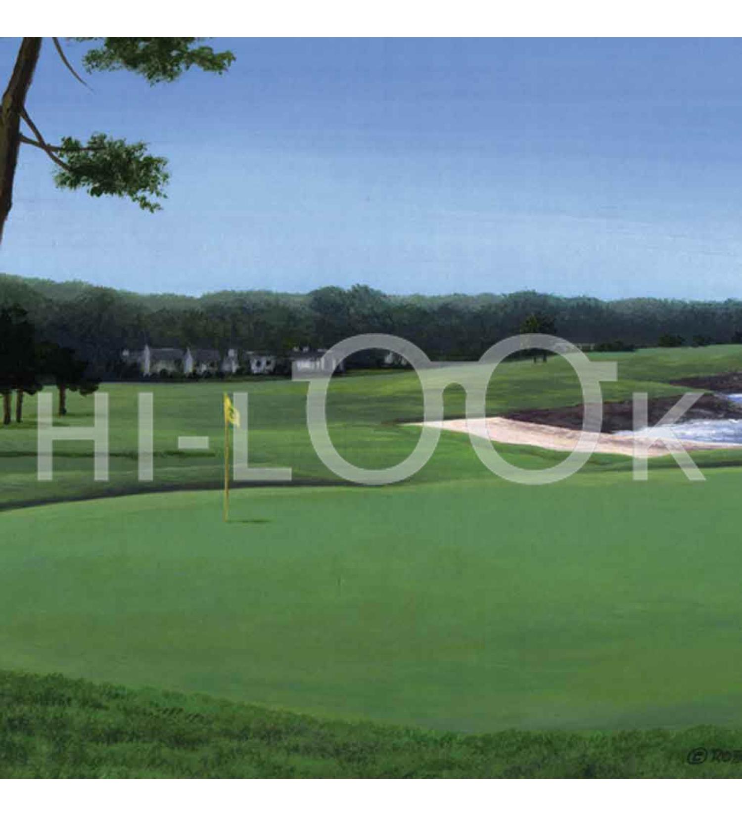 Hi-Look Microfiber Cleaning Cloth - Pebble Beach 18th Hole