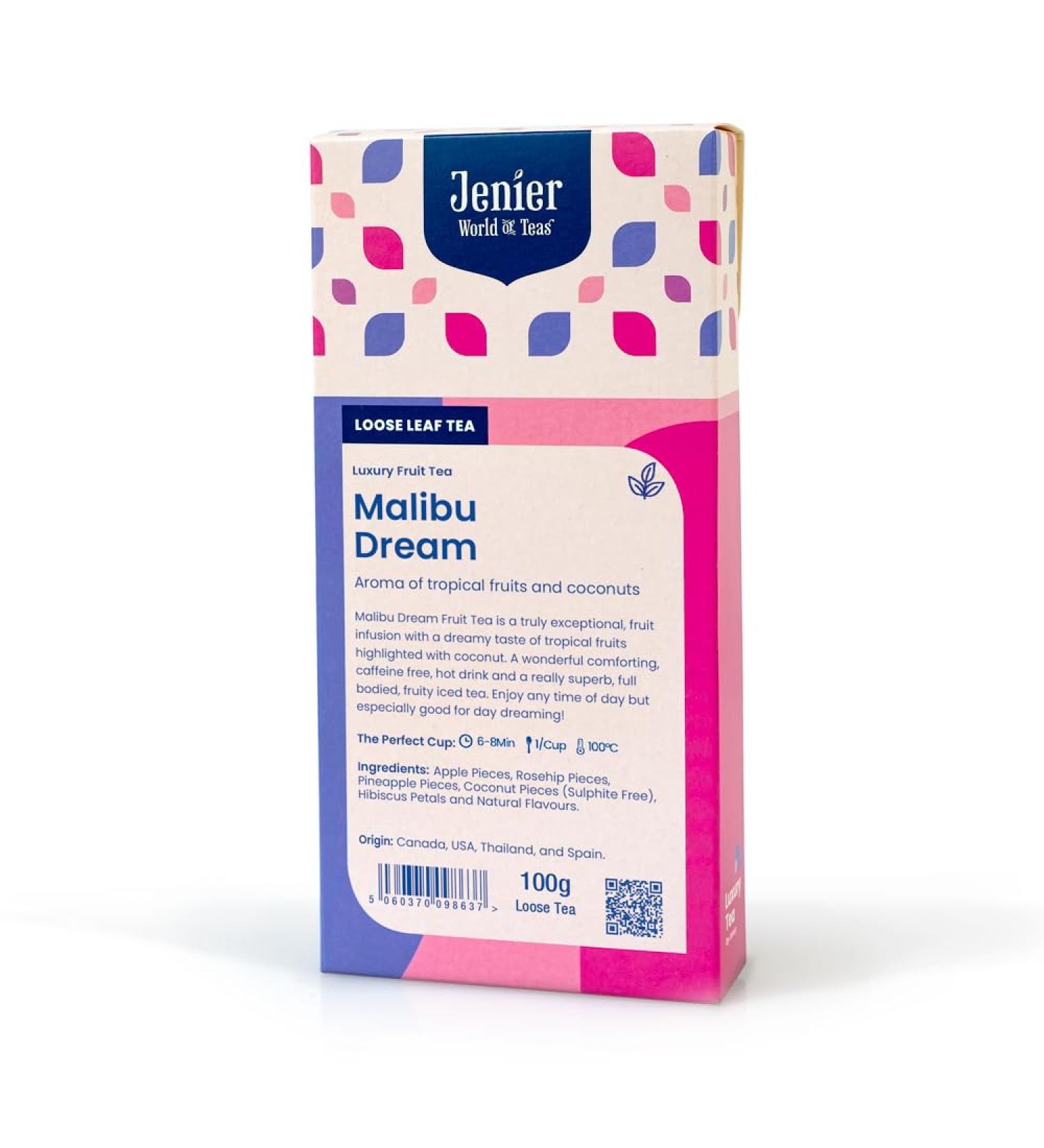 Malibu Dream Loose Leaf Fruit Tea - 100g Loose Leaf Tea