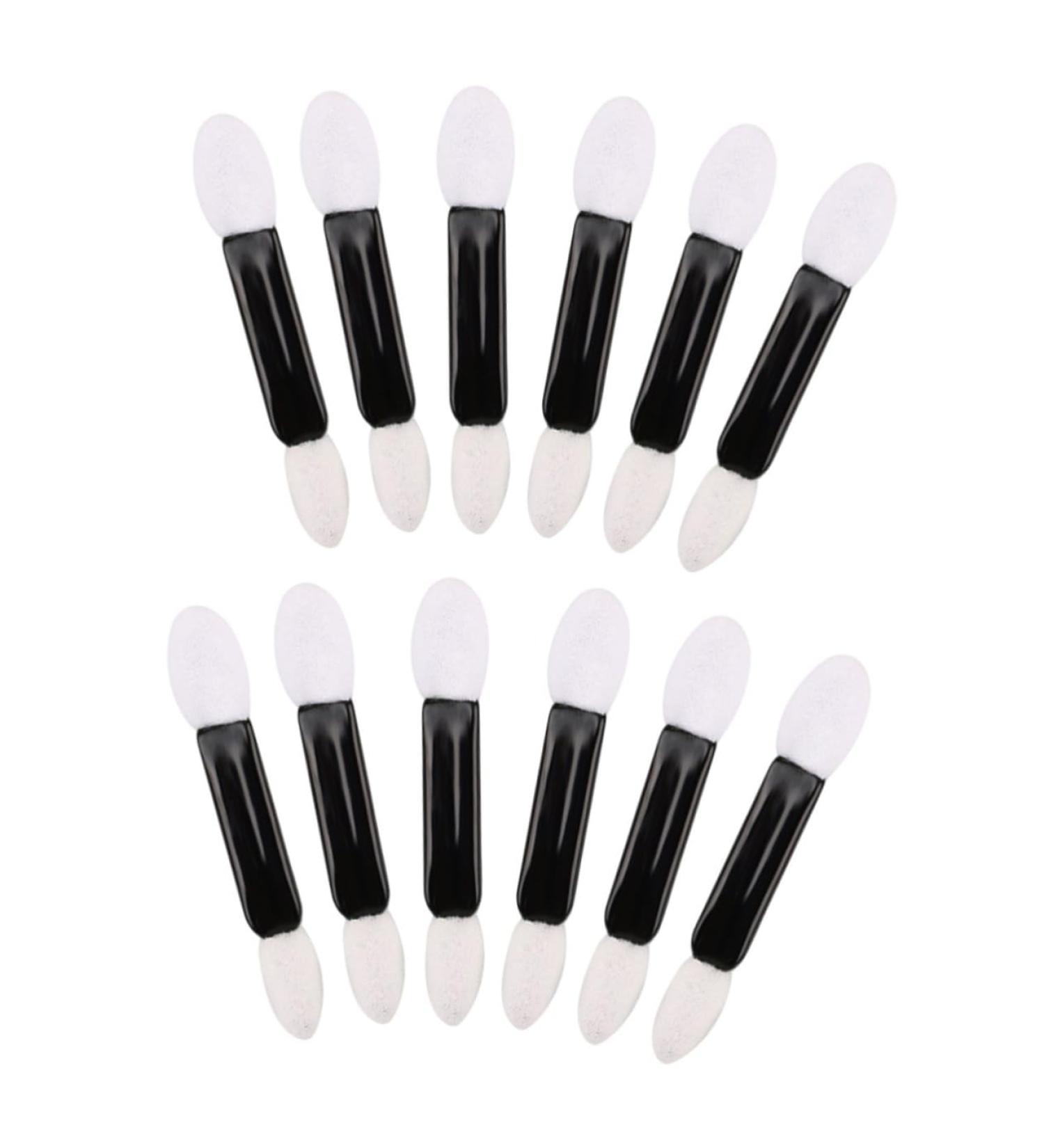 DOITOOL 100 Pcs Eye Shadow Makeup Beauty Tool Kits Foam Makeup Eyeshadow Brush Travel Kit Suite Women's Oval - Buy Online on GoSupps.com