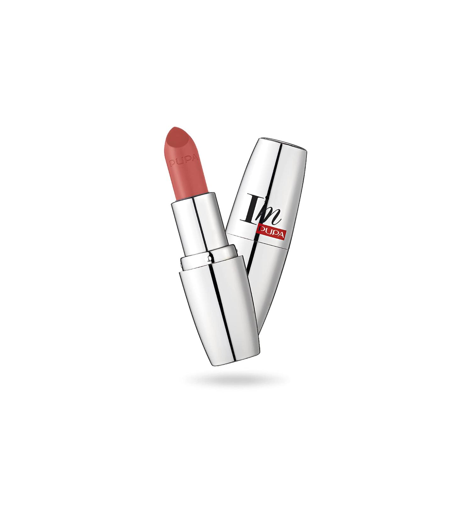 PUPA Milano I Am Pure-Colour Lipstick-Intense Color And Absolute Brightness-High Concentration Of Pigments-Lightweight And Flawless-Melts Perfectly On Lips-110 Delicate Nude-0.123 OZ I0111624