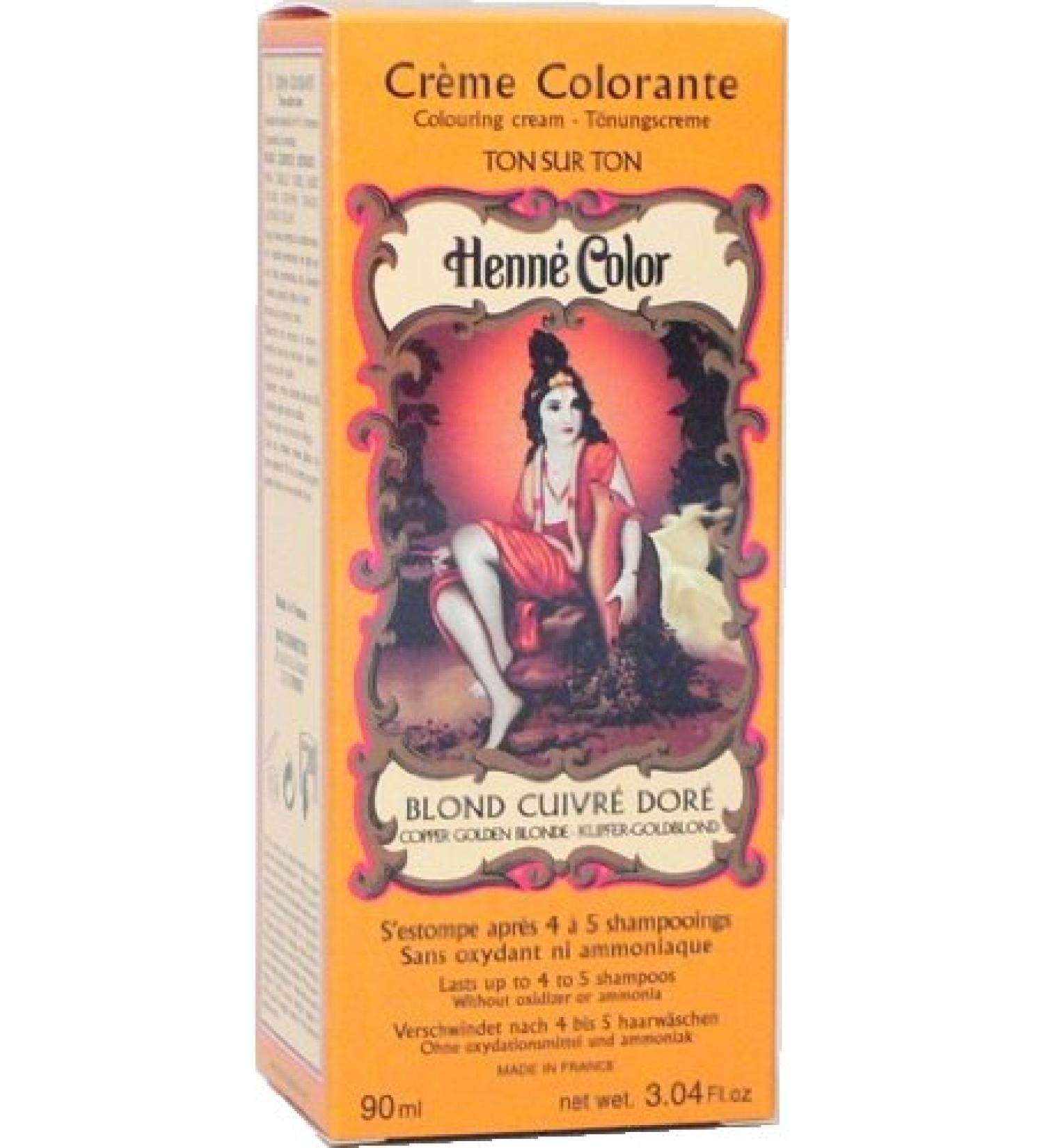 Henne Color Henna tinting cream copper-gold blonde 90 ml