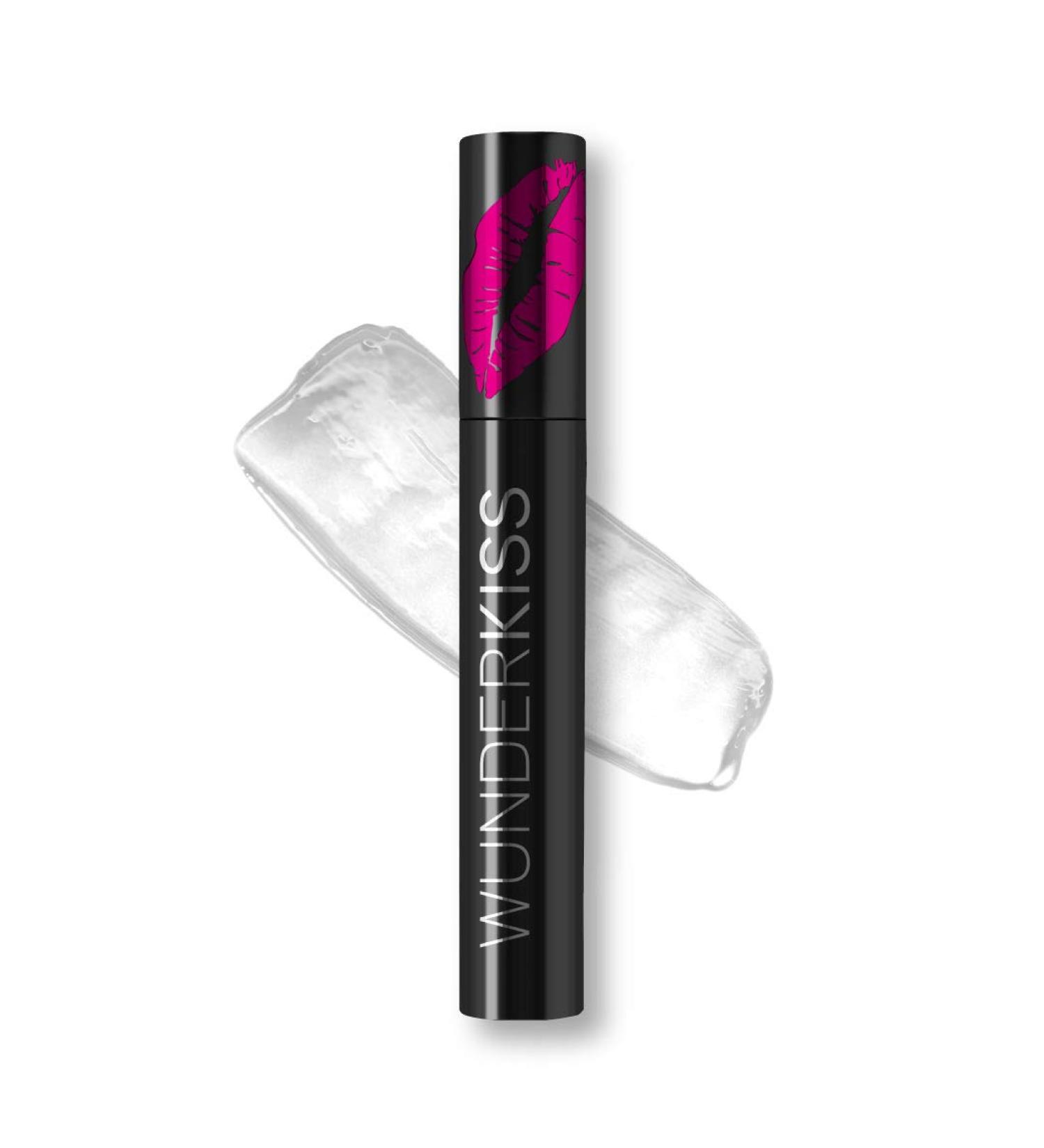 WUNDERBROW LIPS Lip Plumping Gloss with Collagen and Hyaluronic Acid - Natural Glossy Plumper Lips with Wunderkiss - Clear, 1 Count - Buy Online on GoSupps.com