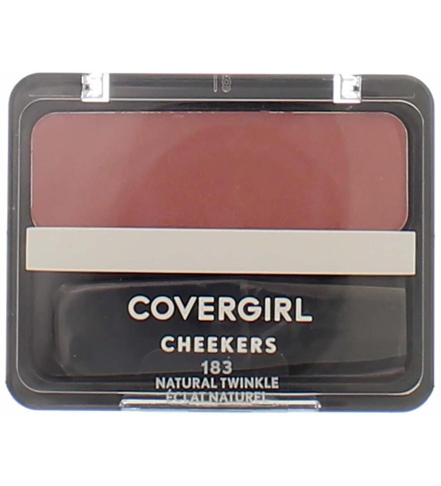 CoverGirl Cheekers Face Blush Natural Twinkle 183 0.12 oz (2 pack) Bundle - Buy Online on GoSupps.com
