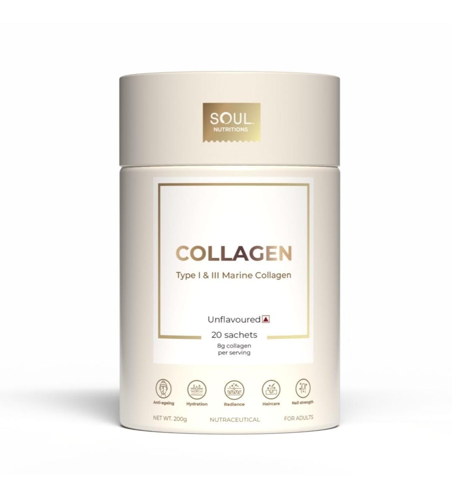 100% Pure Marine Collagen Protein Unflavored 20 Servings Sugar Free - for Hair Skin and Nails - Type I & III Peptides Sugar Dairy Preservative-& GMO-Free Perfect for Drinks & Smoothies.. - Buy Online on GoSupps.com