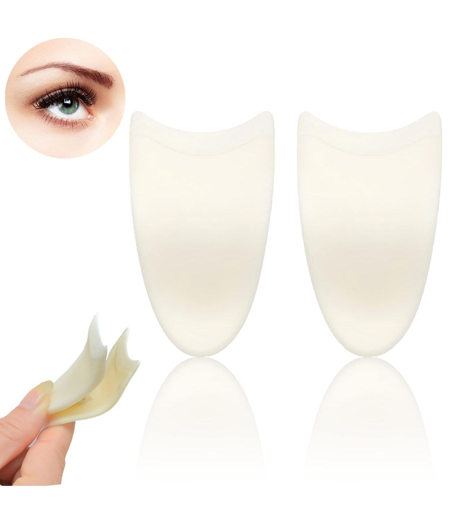 Silicone Clip False Eyelashes Applicator Tool Set - 2 Pcs Lash Buddy Tweezers for Easy Makeup Application - Buy Online on GoSupps.com