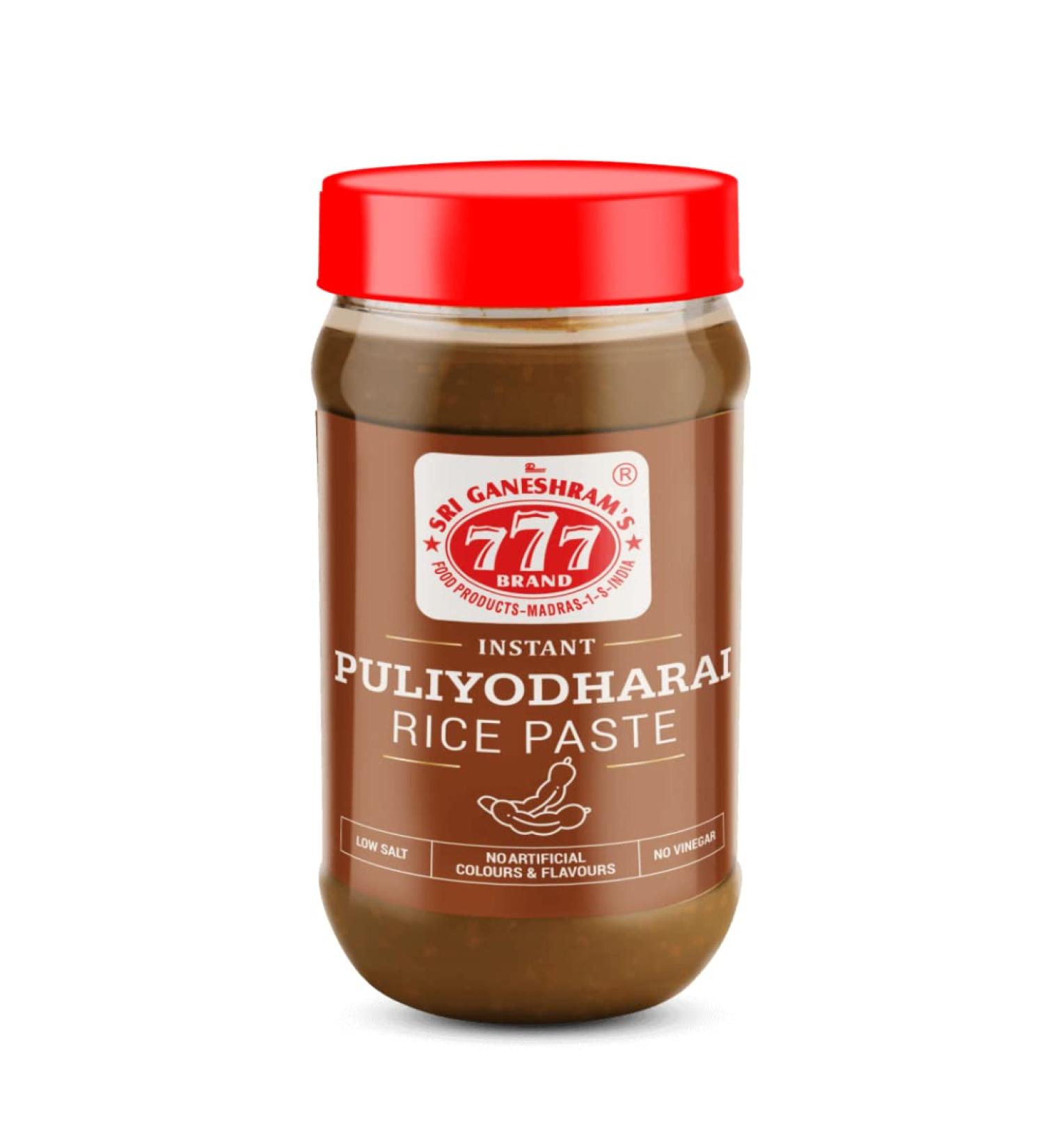 777 Puliyodharai Rice Paste 300gr x 10 Pack
