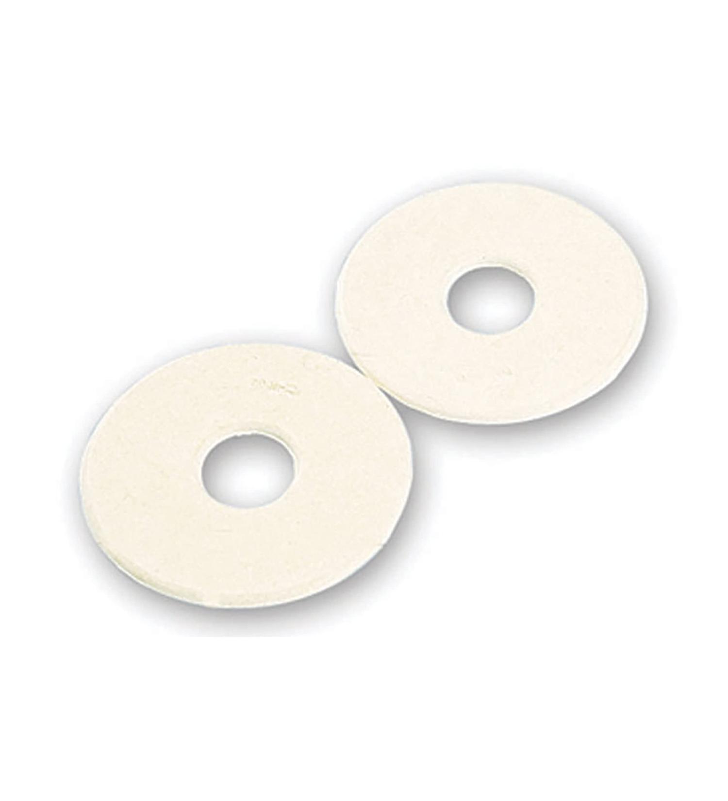 Korsteel Rubber Bit Guards Pair White