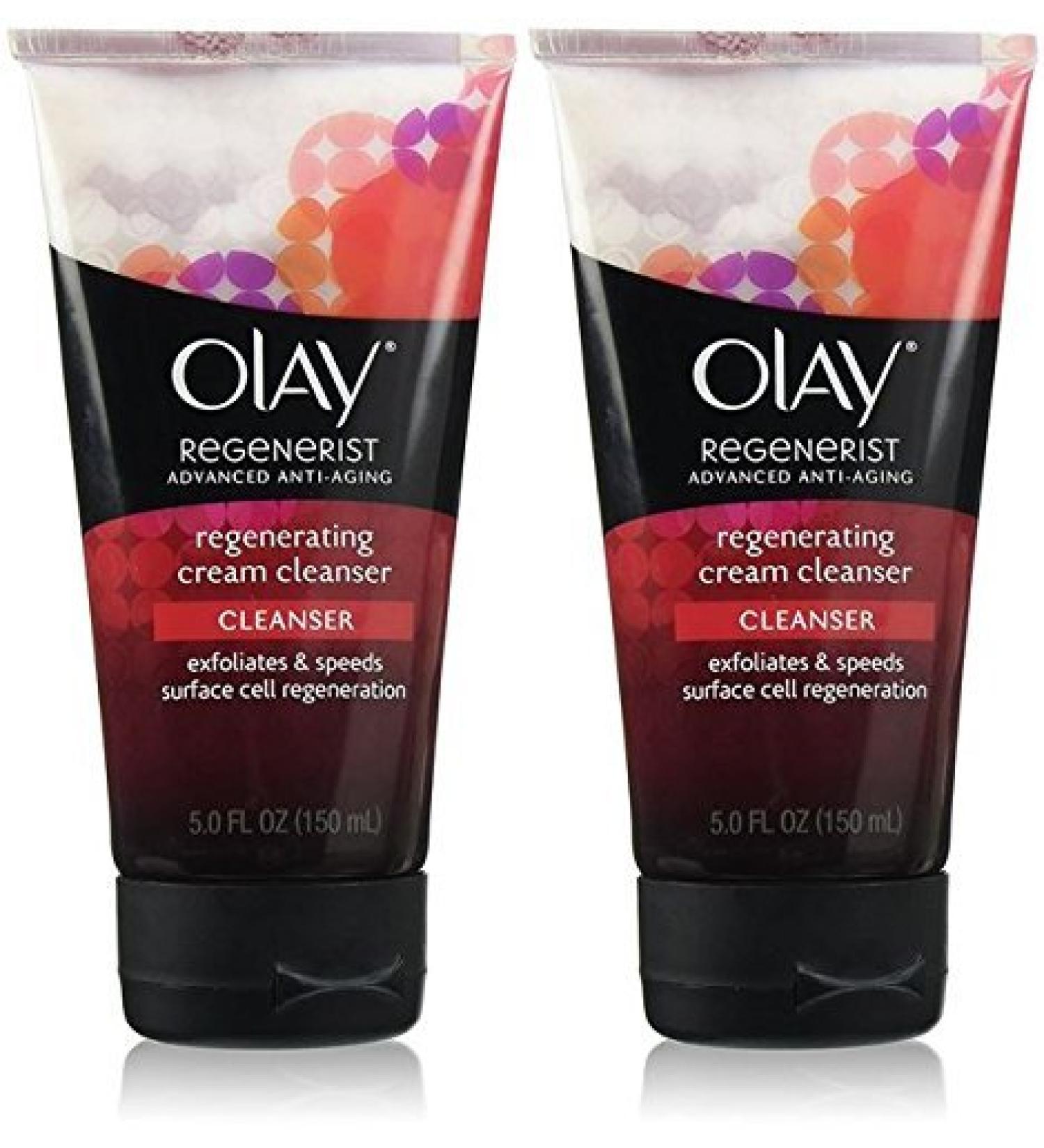 Olay Regenerist Cream Cleanser Regenerating 5 Ounce (2 Pack)