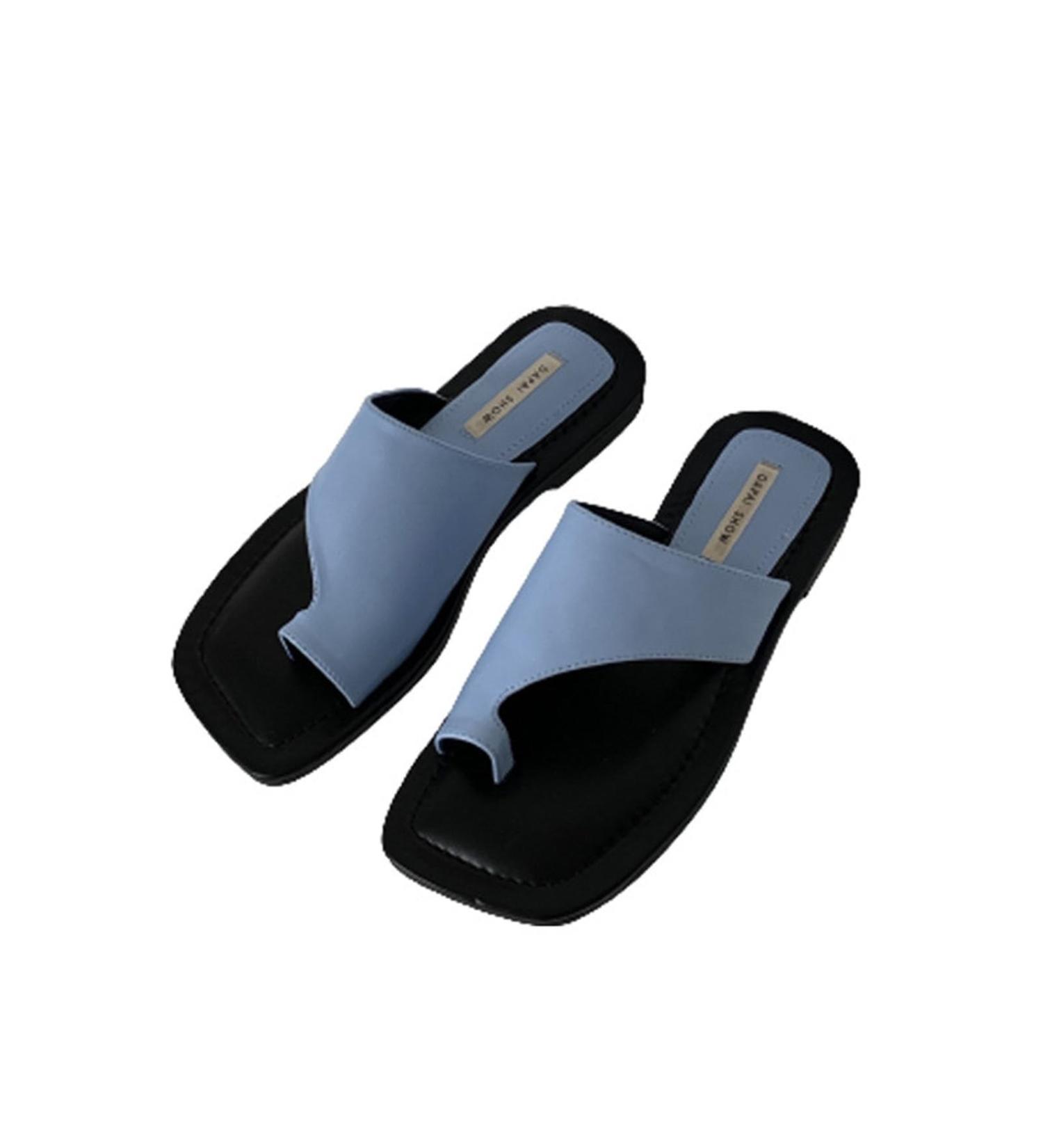 Buy Women's Bunion Sandals with Arch Support - Comfortable Toe Separator Roman Shoes 6.5 Blue - Buy Online on GoSupps.com