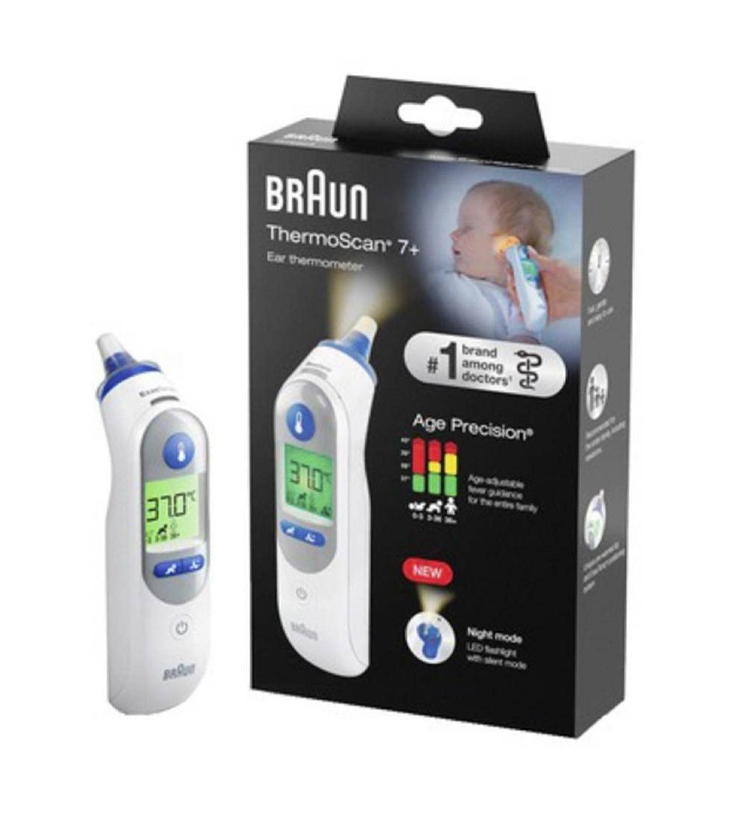 Braun ThermoScan 7 IRT6525WE ear thermometer