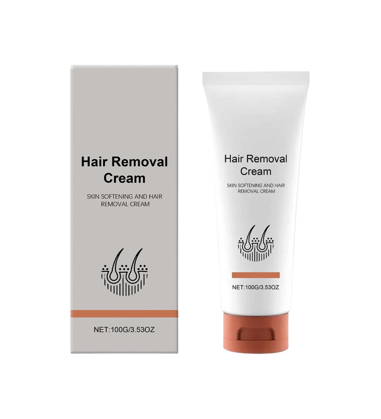 Body depilatory cream natural hair removal cream with moisture care caring smoothing gel for body armpits neck for home and on the go - Buy Online on GoSupps.com