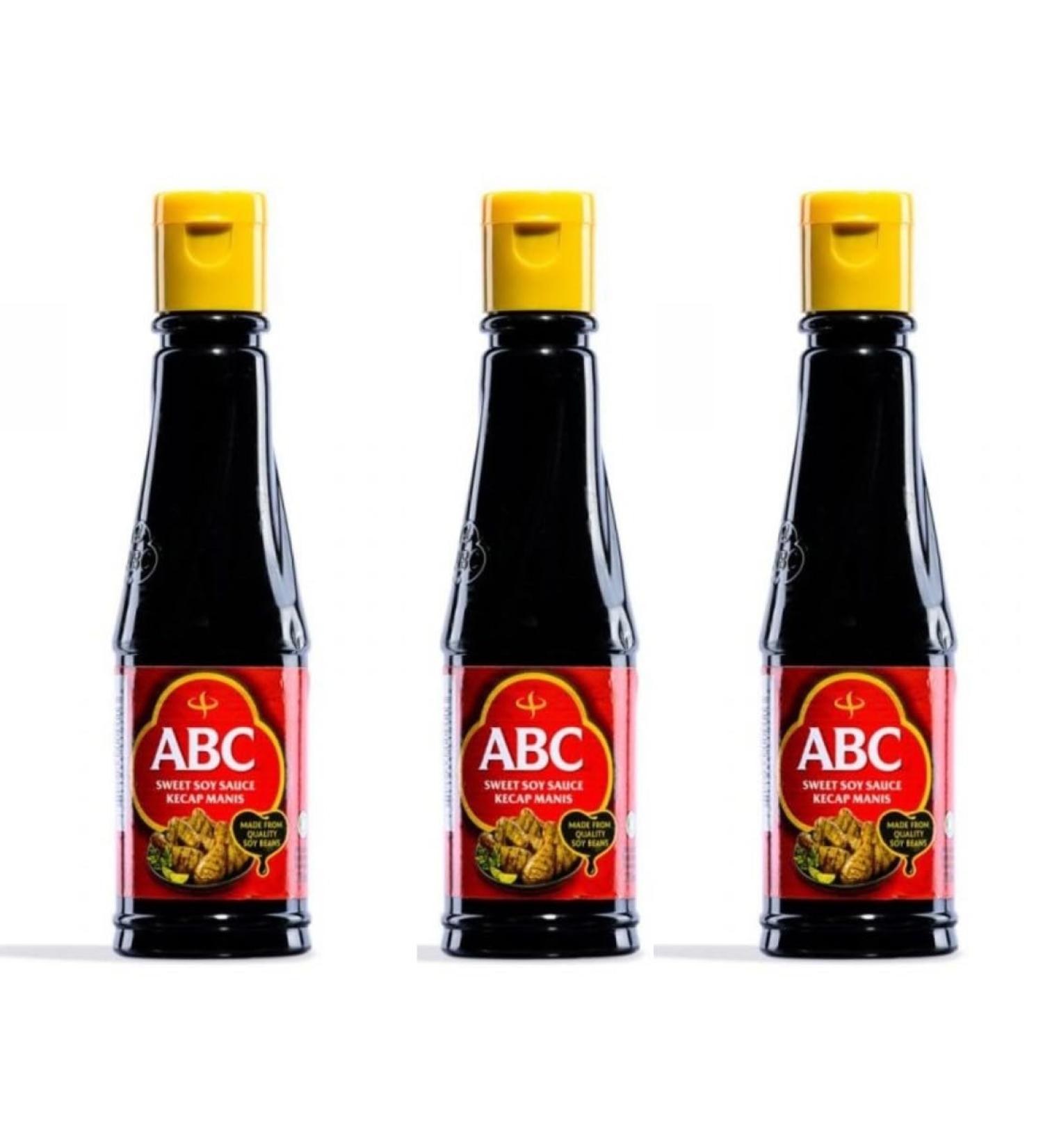 ABC Sweet Soy Sauce Kecap Manis 135ml x Pack of 3