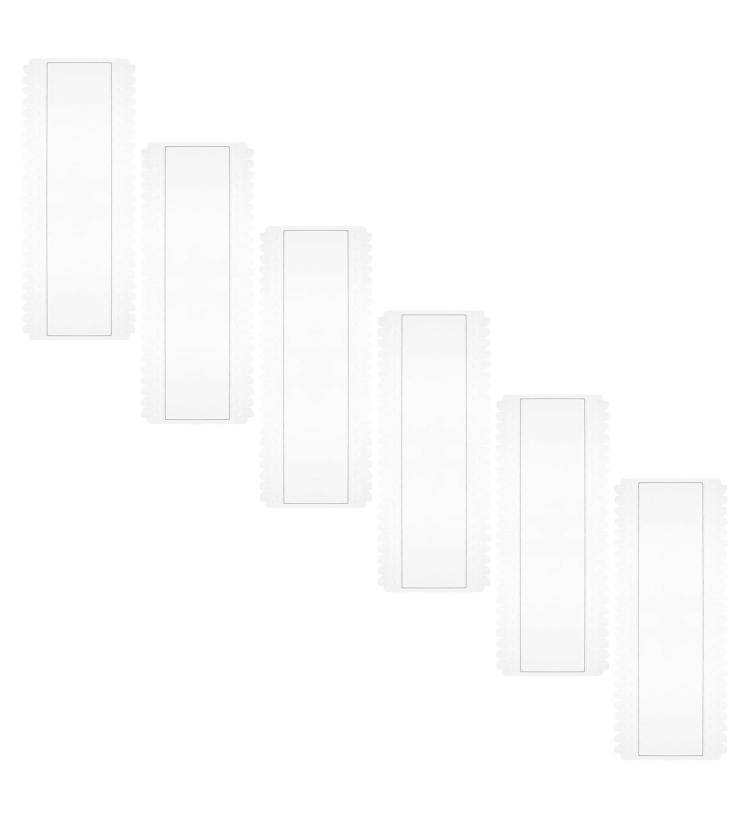  LALADEFIEE 6 Pieces Nail Polish Gel Nail Exercise Display Tips Display Nail Polish Puck Transparent - Buy Online on GoSupps.com