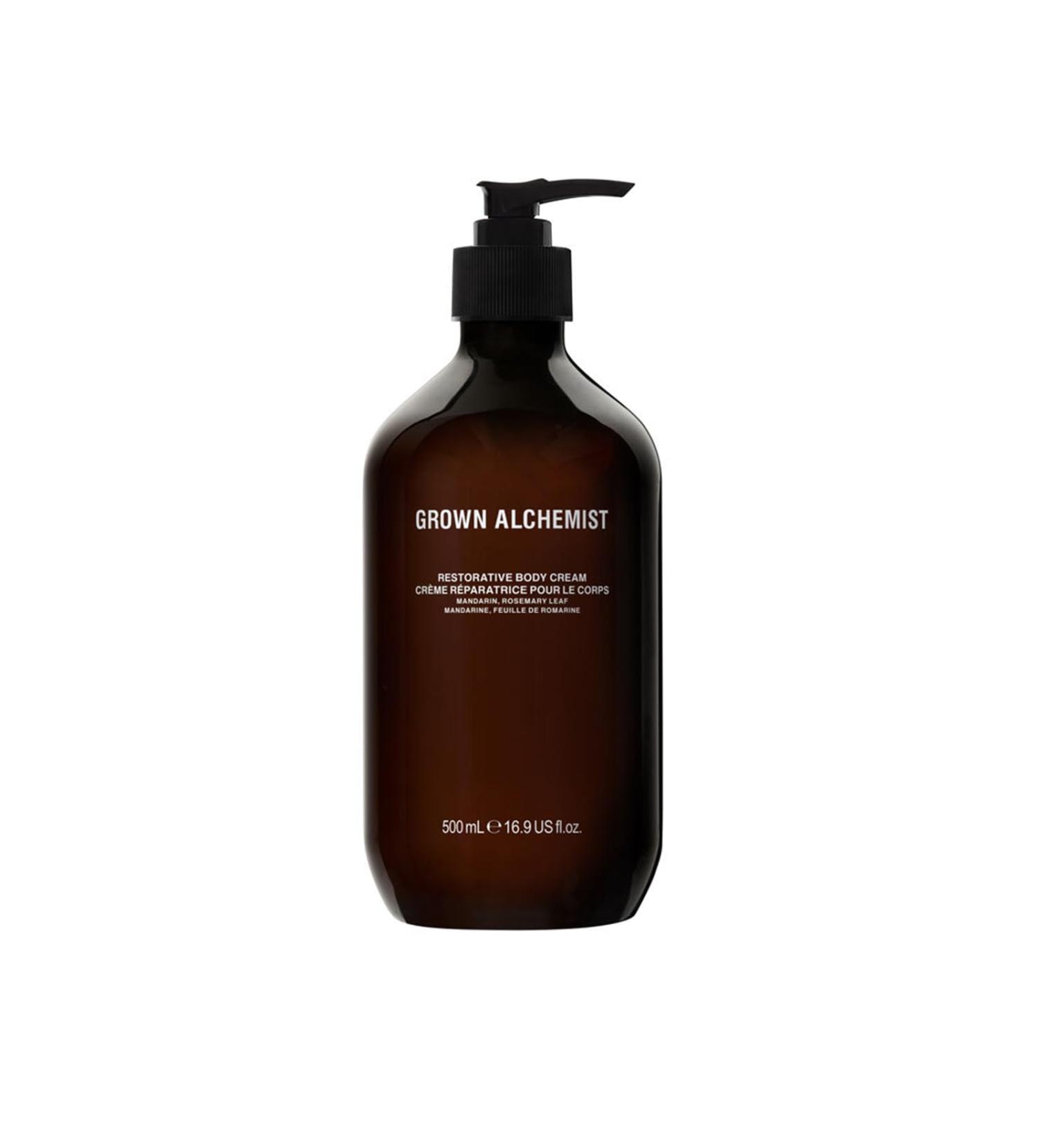 Grown Alchemist Restorative Body Cream - Mandarin Rosemary Leaf Bioactive Natural Body Skin Care - Deeply Hydrating Moisturiser Sooth Dry Skin Firming Skin Tightening Cream Body Lotion 500 ml - Buy Online on GoSupps.com