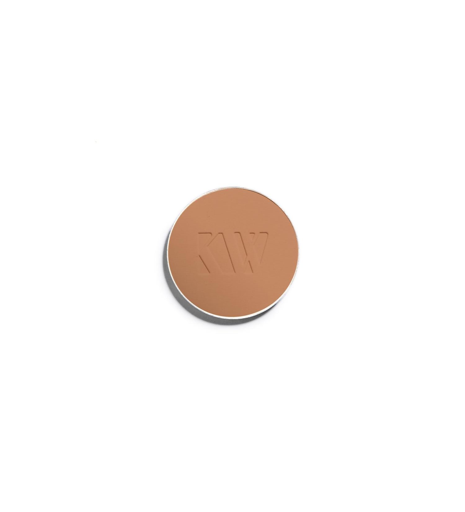Kjaer Weis Bronzer Powder Refill Natural-Looking Certified Organic Contour Makeup for Face Cruelty-Free Clean Makeup Revel Warm Terracotta)