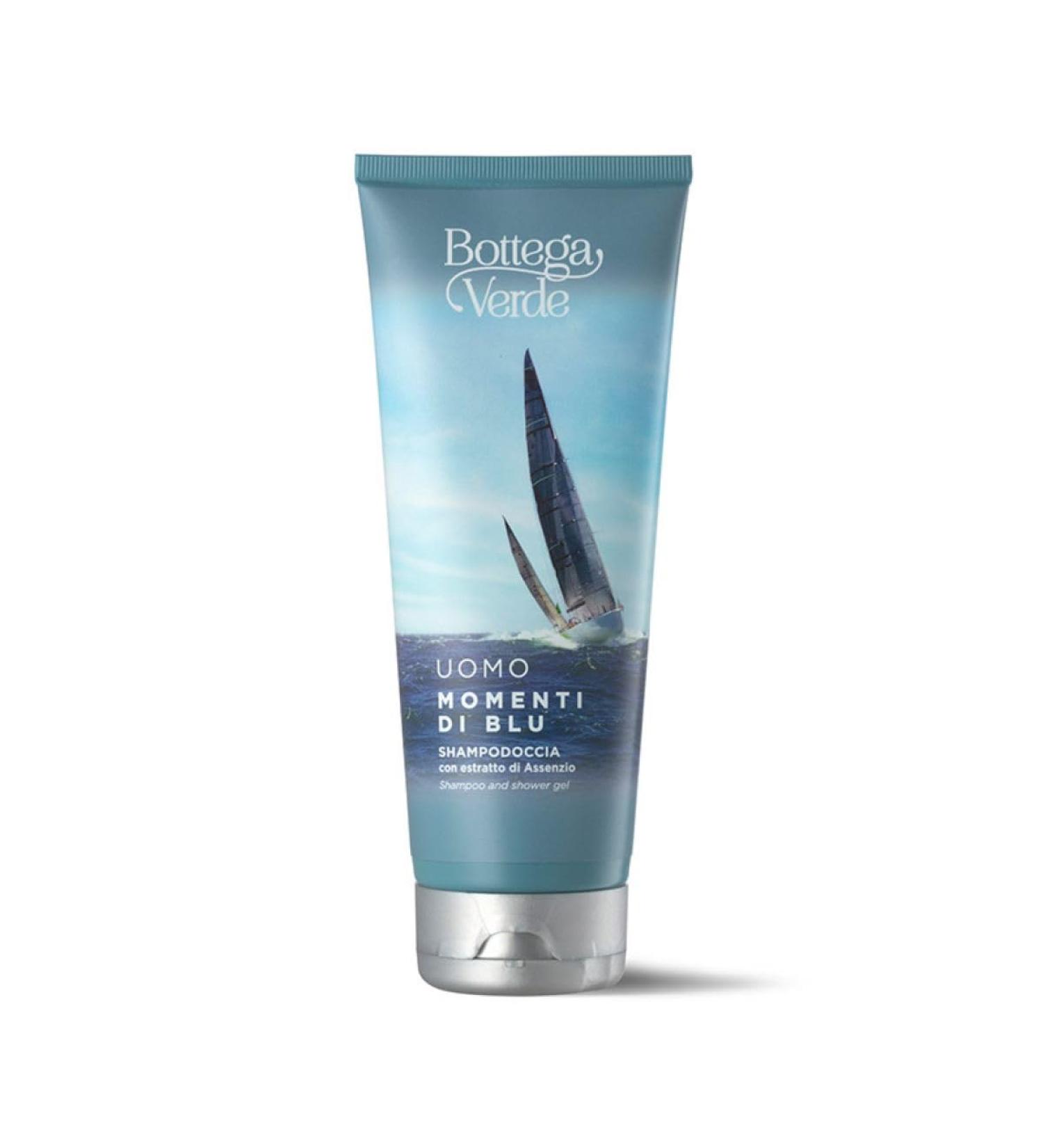 Bottega Verde Bottega Verde - Moments de bleu - Shower shampoo with wormwood extract (200 ml)