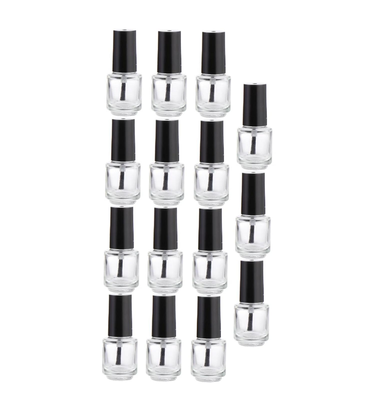 BESTYASH Lot de 25 Flacons Vides pour Vernis Ongles 5Ml en Verre Bouchon Aluminium lectrolytique Distributeurs tanches pour Gel et Vernis Adapt s Manucure et Usage Professionnel - Buy Online on GoSupps.com