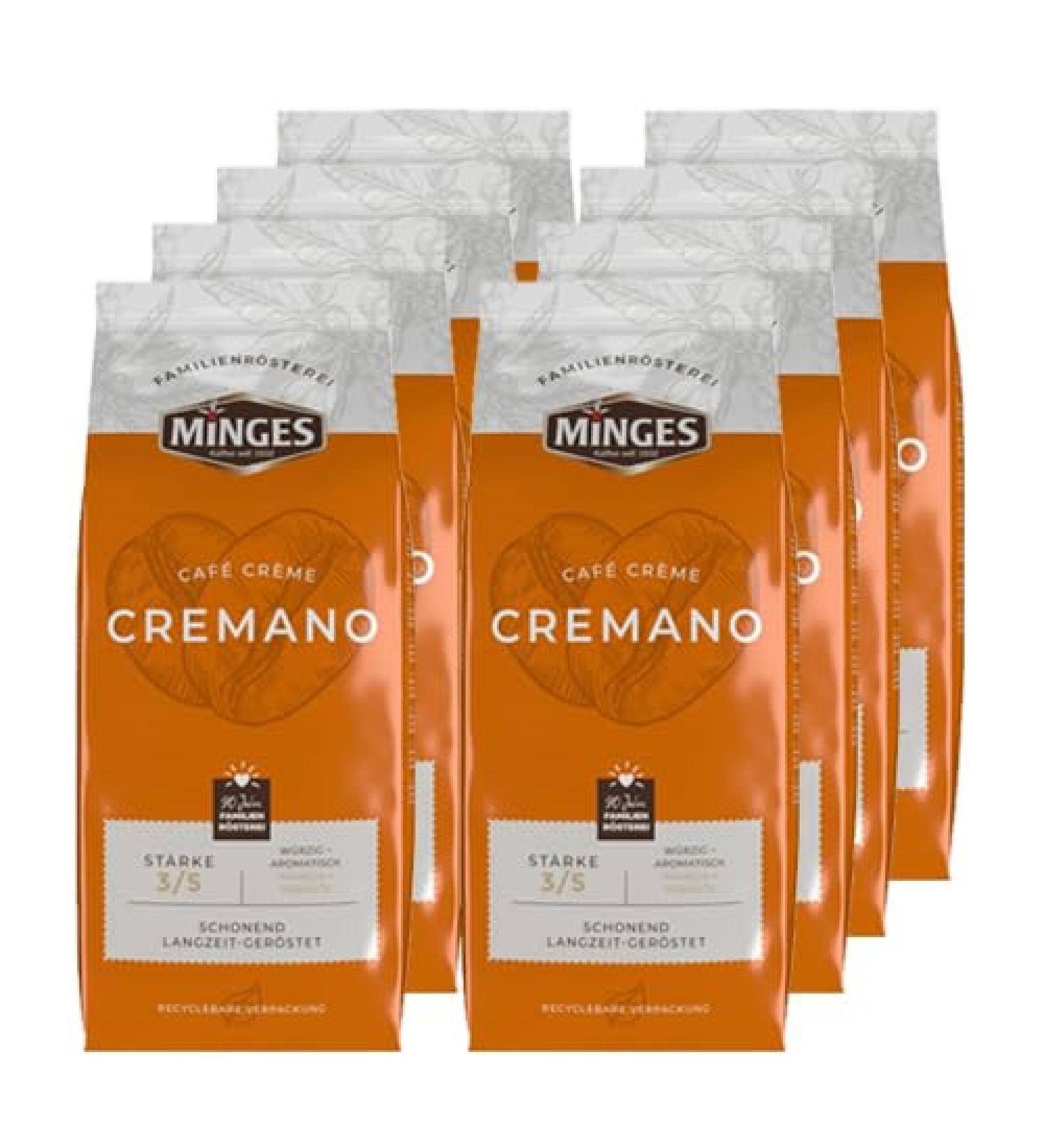Minges - Caf Cremano Beans - 8x 1kg