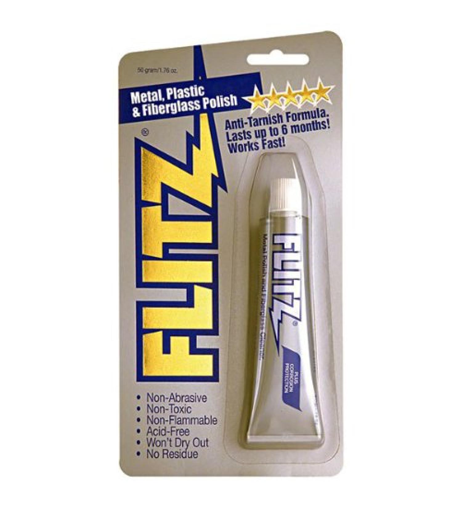Flitz Metal Polish Tarnish Tube 50 Gram / 1.75 Oz