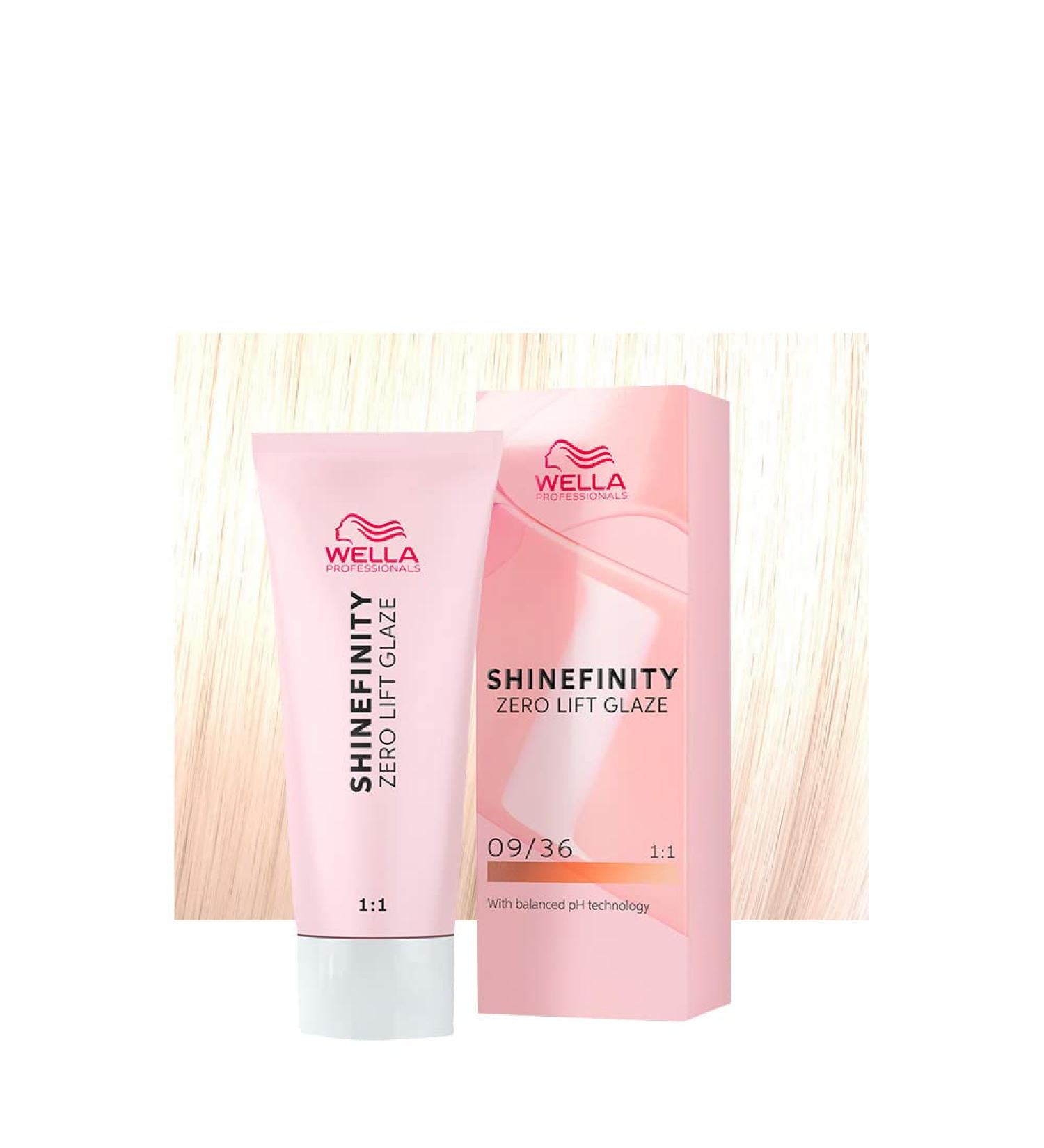 Wella Shinefinity Vanilla Glaze 0936 Very Light Natural Violet Blonde 60ml demipermanent color