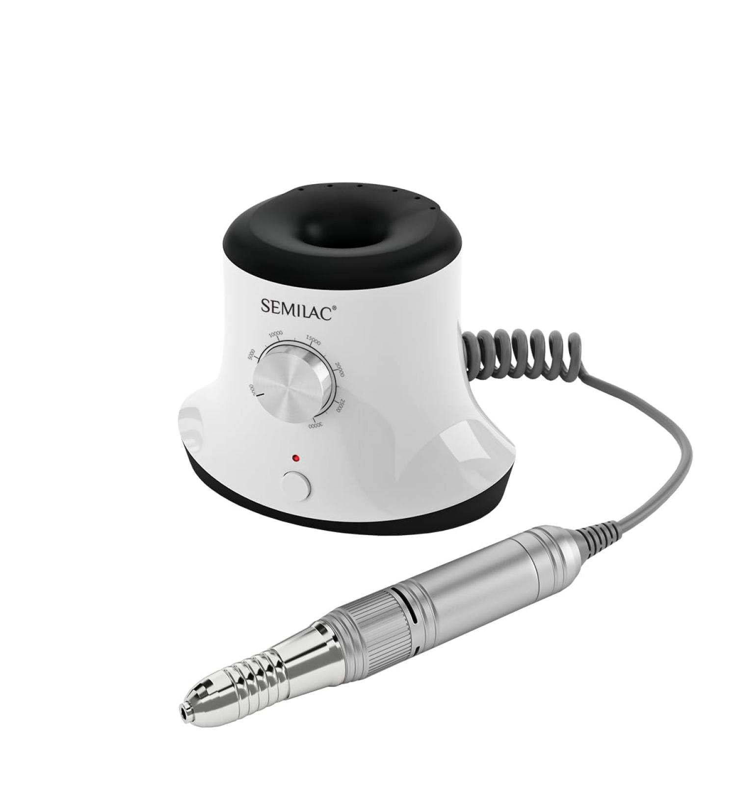 Semilac Professional Electric Nail File Drill 24W 30000Rpm - Perfect for Manicure Pedicure Safe Removal of Gel & Acrylic Nails & Hard Skin Remover - Buy Online on GoSupps.com