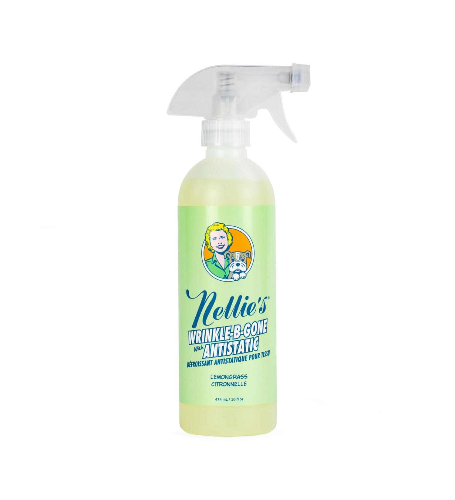Nellie s Wrinkle-B-Gone | Plant-Based Clothing Static & Wrinkle Remover | Eco-Friendly & Effective | Revitalize Your Clothes in Minutes (16 fl oz) - Shop Internationally - Buy Online on GoSupps.com