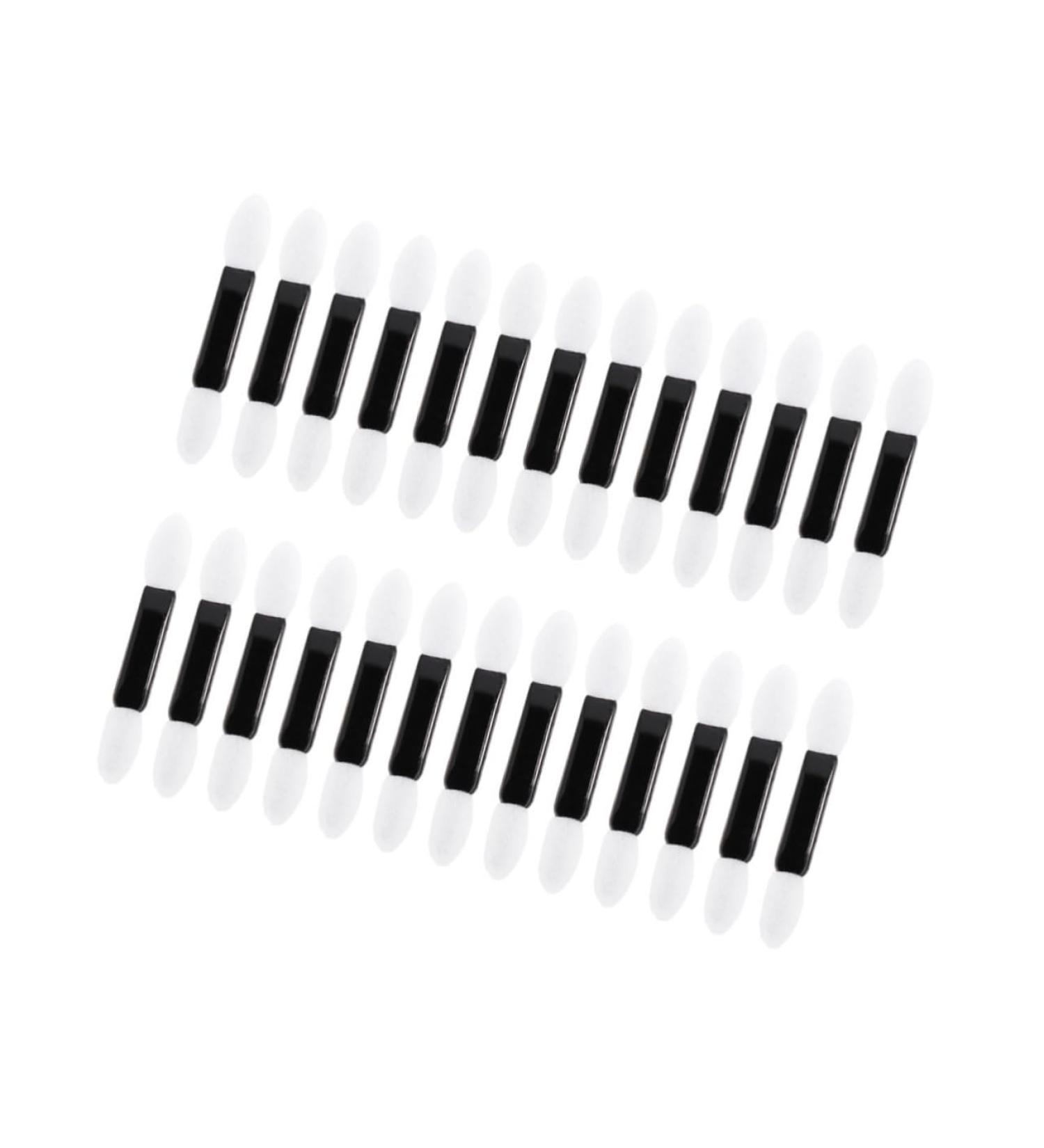 VINTORKY Eyeshadow Applicators 100pcs Sponge Women Eyeshadow Brush Makeup Eyeshadow Brush Applicator Brush Women's Eye Cream Mix M White - Buy Online on GoSupps.com