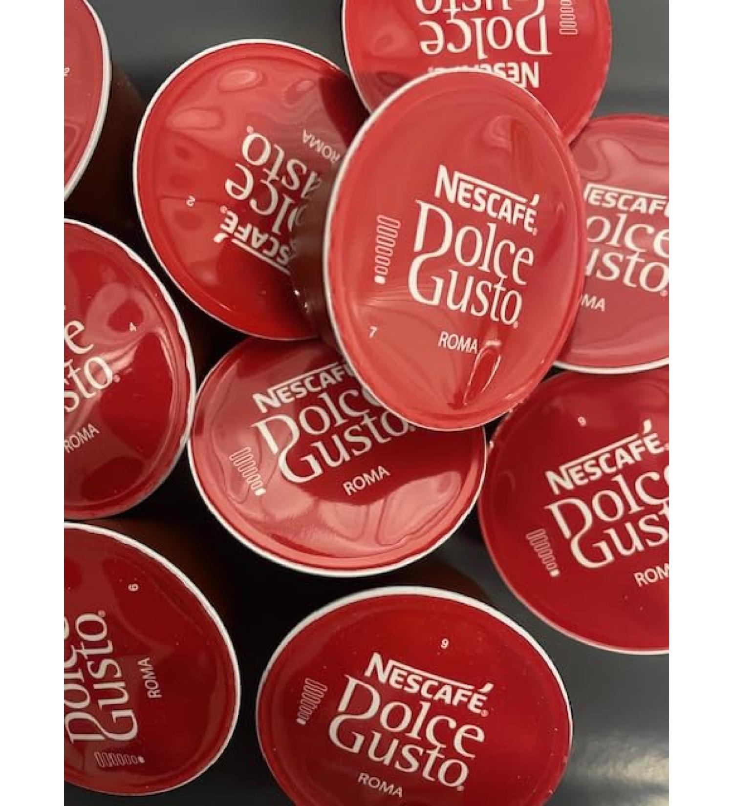 Buy 10 20 30 50 80 & 100 Compatible with Dolce Gusto Coffee Pods : Espresso Roma - SOLD LOOSE
