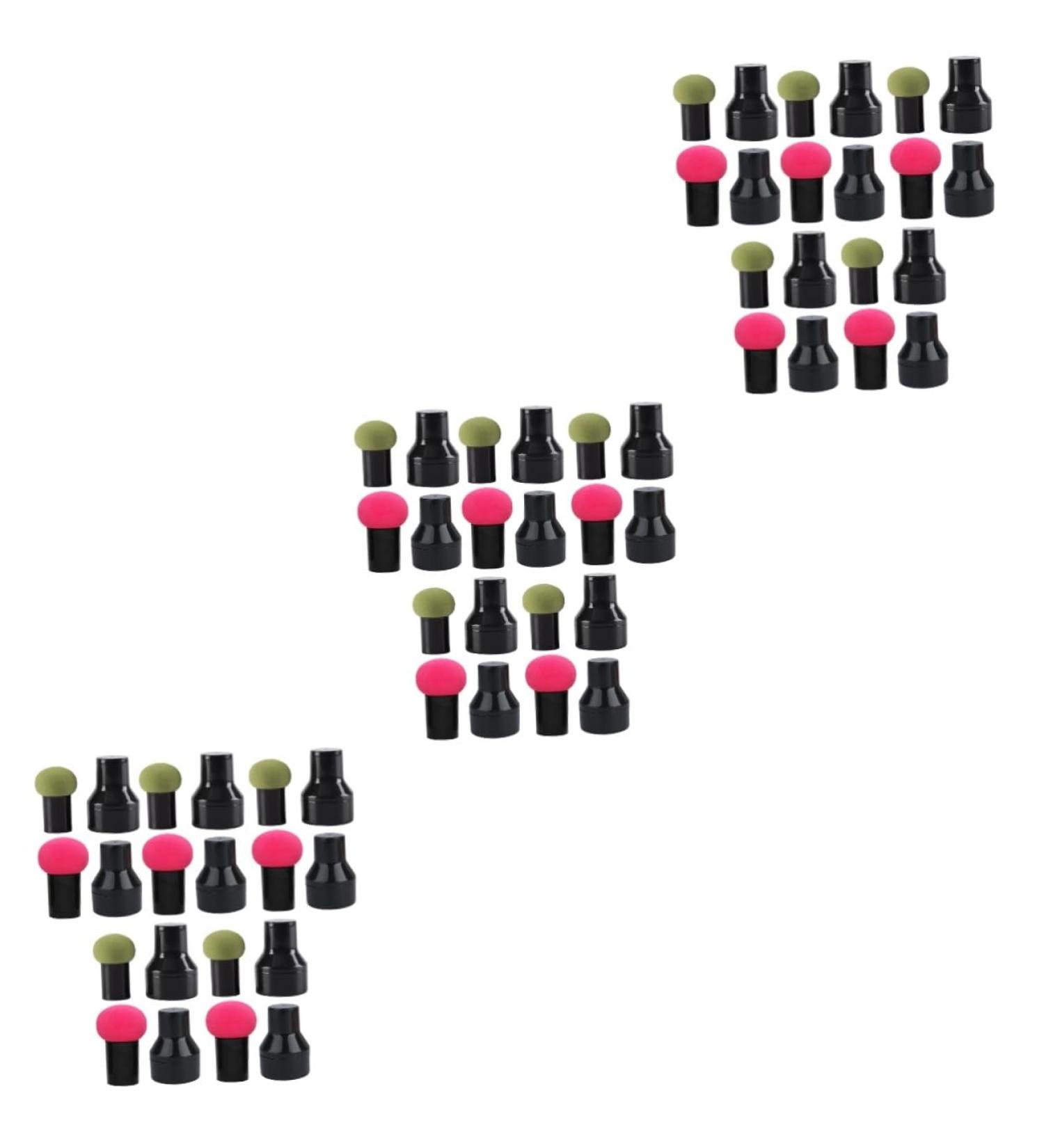 MAGICLULU 30 Sets Mushroom Head Puff Triangle Powder Puffs for Loose Powder Triangle Puffs for Face Powder Cushion Puff Cosmetics Puff Hydrophilic Polyurethane Beauty Egg Non Latex - Buy Online on GoSupps.com