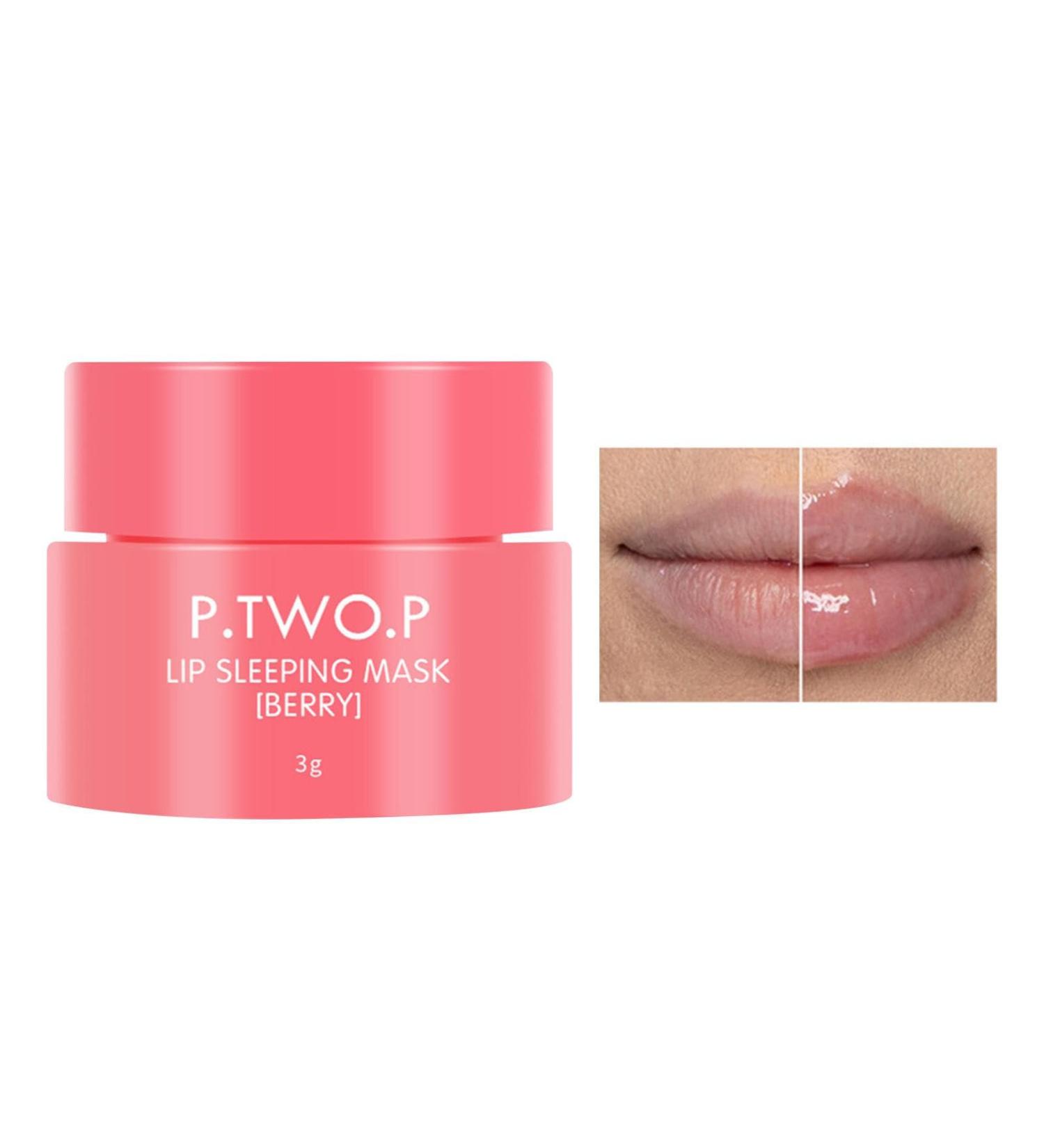 Berry Lip Mask Hydrating Berry Lip Sleeping Mask - Skin Care Lip Oils Lip Balm Sleeping Mask for Dry Lips and Renywosi - Buy Online on GoSupps.com
