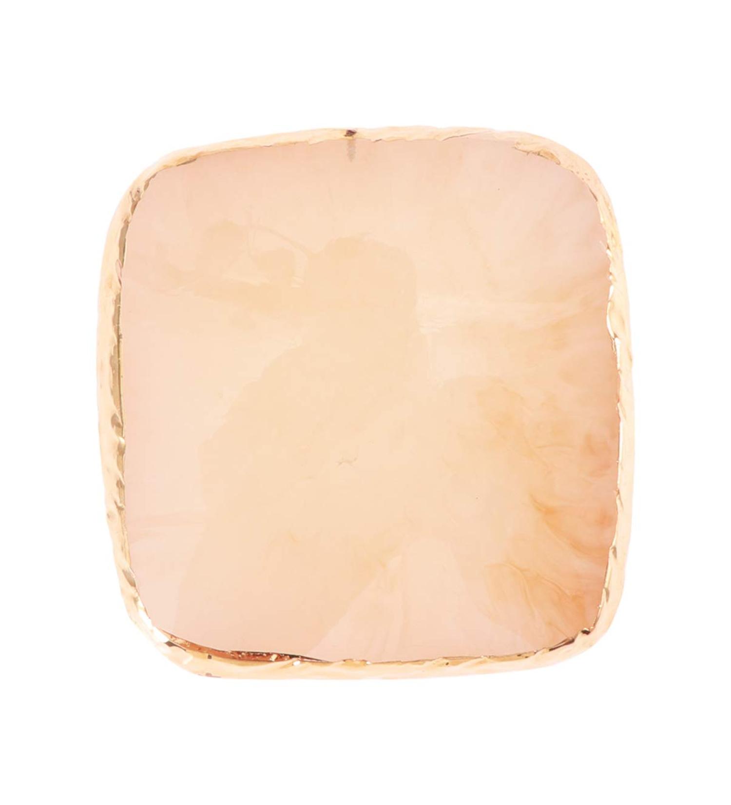 Angoily 1pc Manicure Nail Art Kit4 Nail Pigment Plate Color Palette Nails Nail Color Nail Drawing Color Nail Makeup Resin Tools Mixing Palette Gel Color Plate Polish Mix Nail Piece Toning 9X9cm Yellow - Buy Online on GoSupps.com