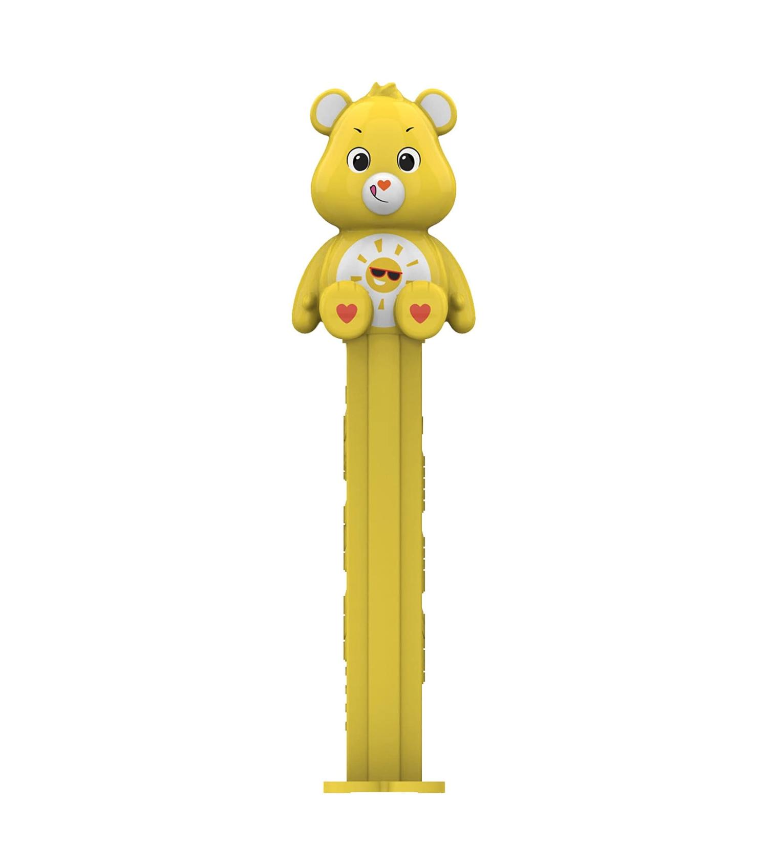 PEZ Care Bears Candy Dispenser - Funshine Bear PEZ Dispenser Party Favor With 2 PEZ Candy Refills | Care Bear Party Favors Gift Bags - Buy Online on GoSupps.com