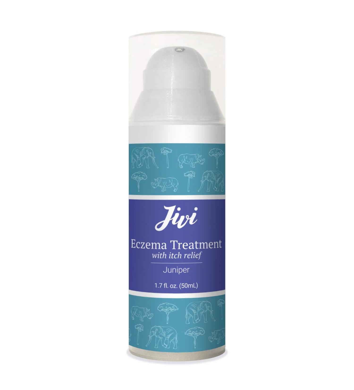Organic Juniper Eczema Treatment for Itch Relief | Steroid-Free Formula for Psoriasis and Dermatitis | Gentle on Baby Skin | 1.7 fl. oz - Buy Online on GoSupps.com