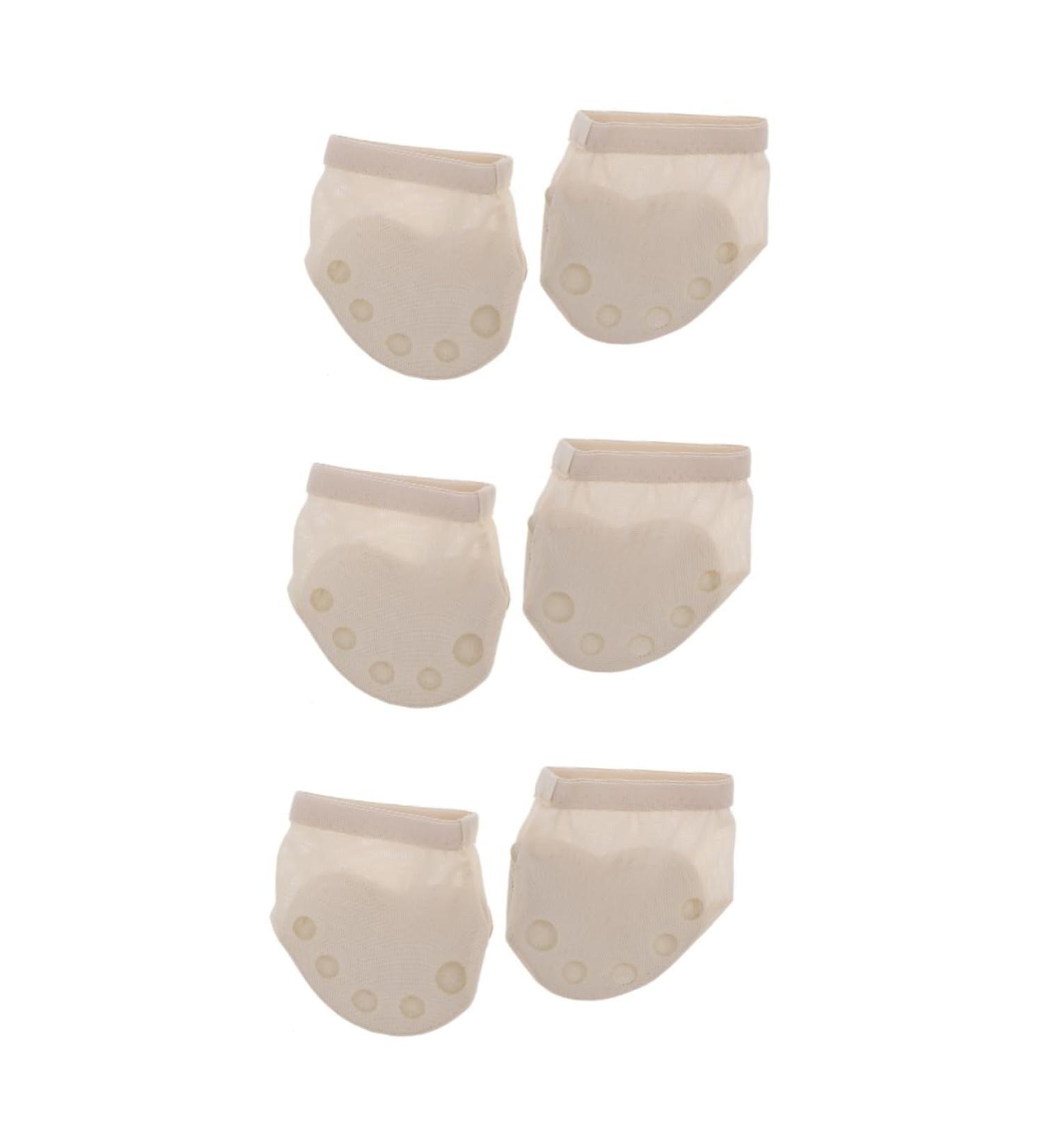 FOMIYES 3 Pairs Dance Protective Cushions - Foot Care Supplies Shoe Inserts & Toe Protectors for Comfortable Ballet & Dance - Buy Online on GoSupps.com