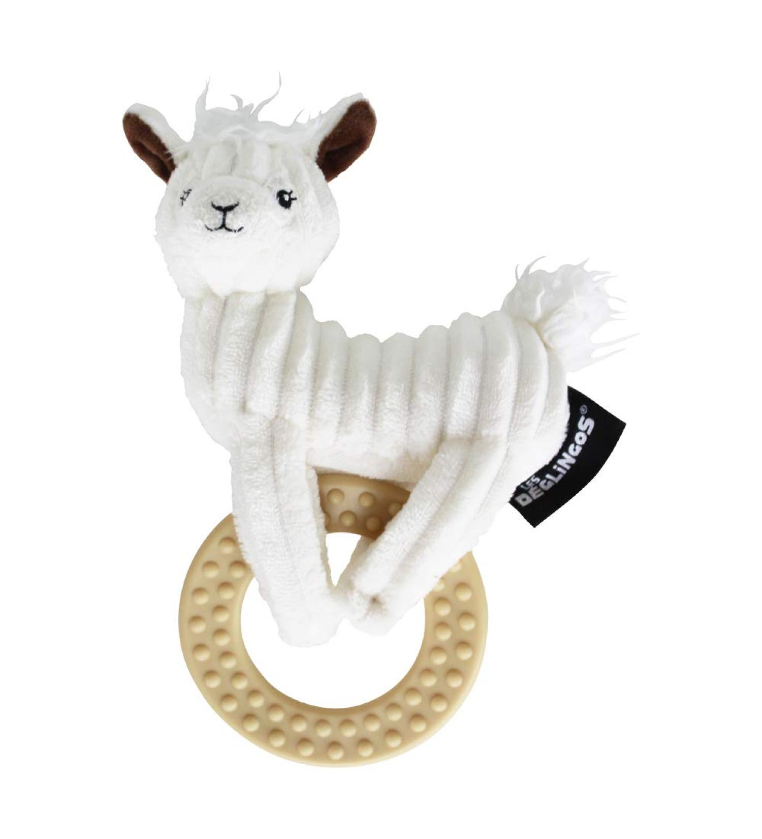 Deglingos Muchachos Llama Chewing Toy - Safe Teething Ring for Babies | International Shipping Available - Buy Online on GoSupps.com