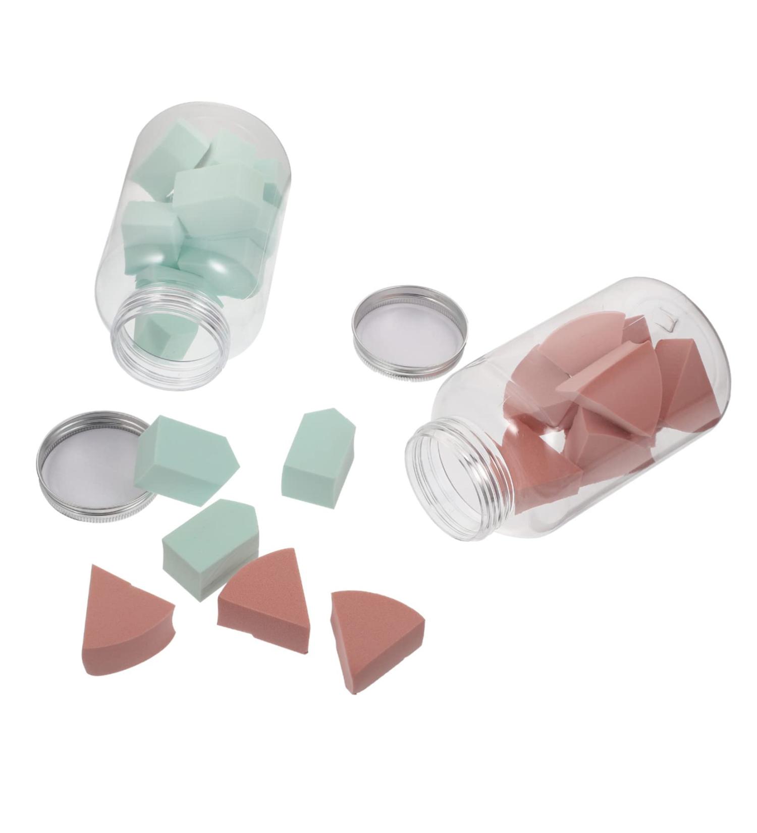 FRCOLOR 2 Boxes makeup egg puff liquid makeup concealer sponge beauty sponges make up for face triangle puff blush Hydrophilic non-latex loose cosmetic 14x7.5cm As Shown 1 - Buy Online on GoSupps.com