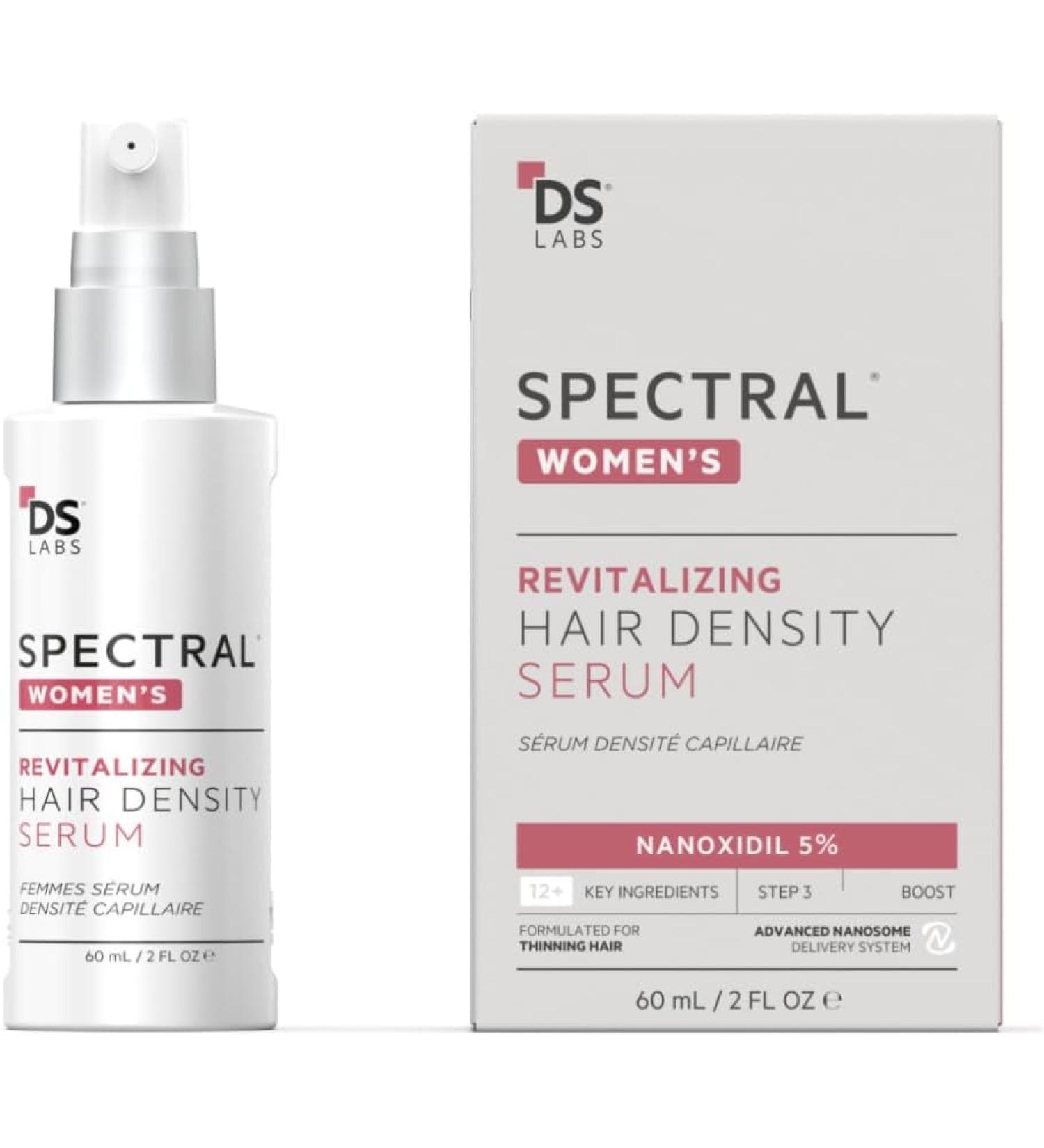 Spectral.CSF Leave In Serum for Thinning Hair in Women | DS Laboratories | Promotes Hair Growth, Thicker & Fuller Hair | 60ml (2 fl oz) - Buy Online on GoSupps.com